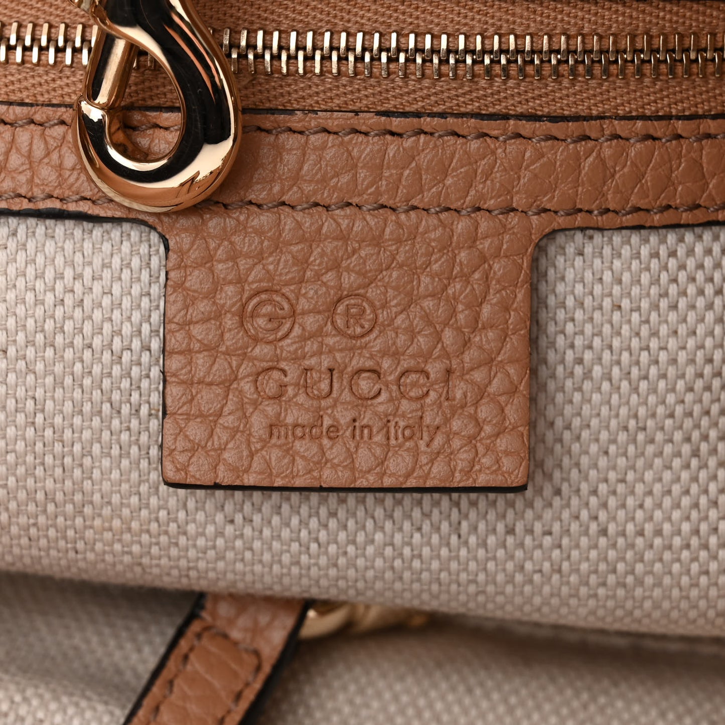 Pebbled Calfskin Medium Soho Chain Shoulder Bag Camelia
