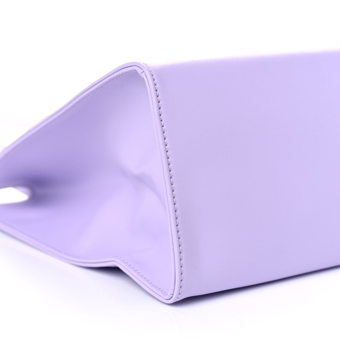 Vegan Leather Medium Shopping Bag Lavender