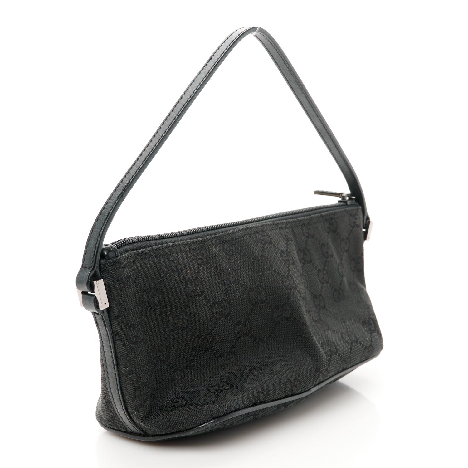 Gucci Monogram Boat Pochette Black 3 of 10