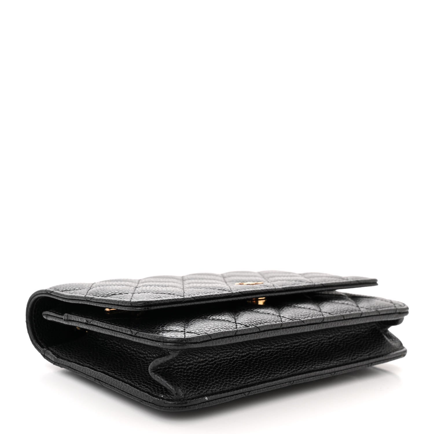 Chanel Caviar Quilted Wallet on Chain WOC Black 4 of 11
