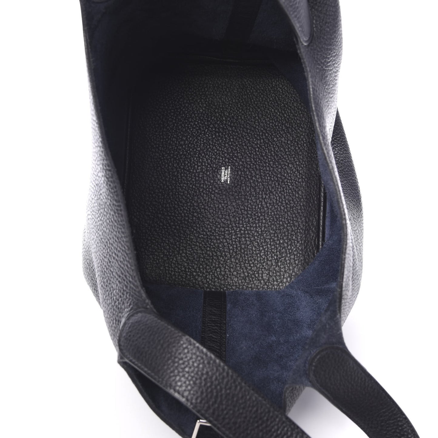 Taurillon Clemence Picotin Lock 26 GM Indigo