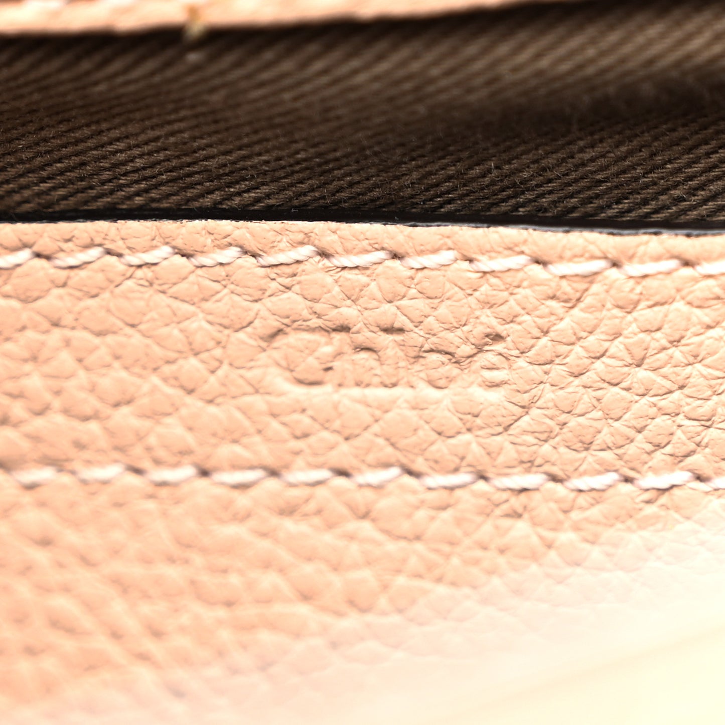 Grained Calfskin Small Marcie Saddle Bag Anemone Pink