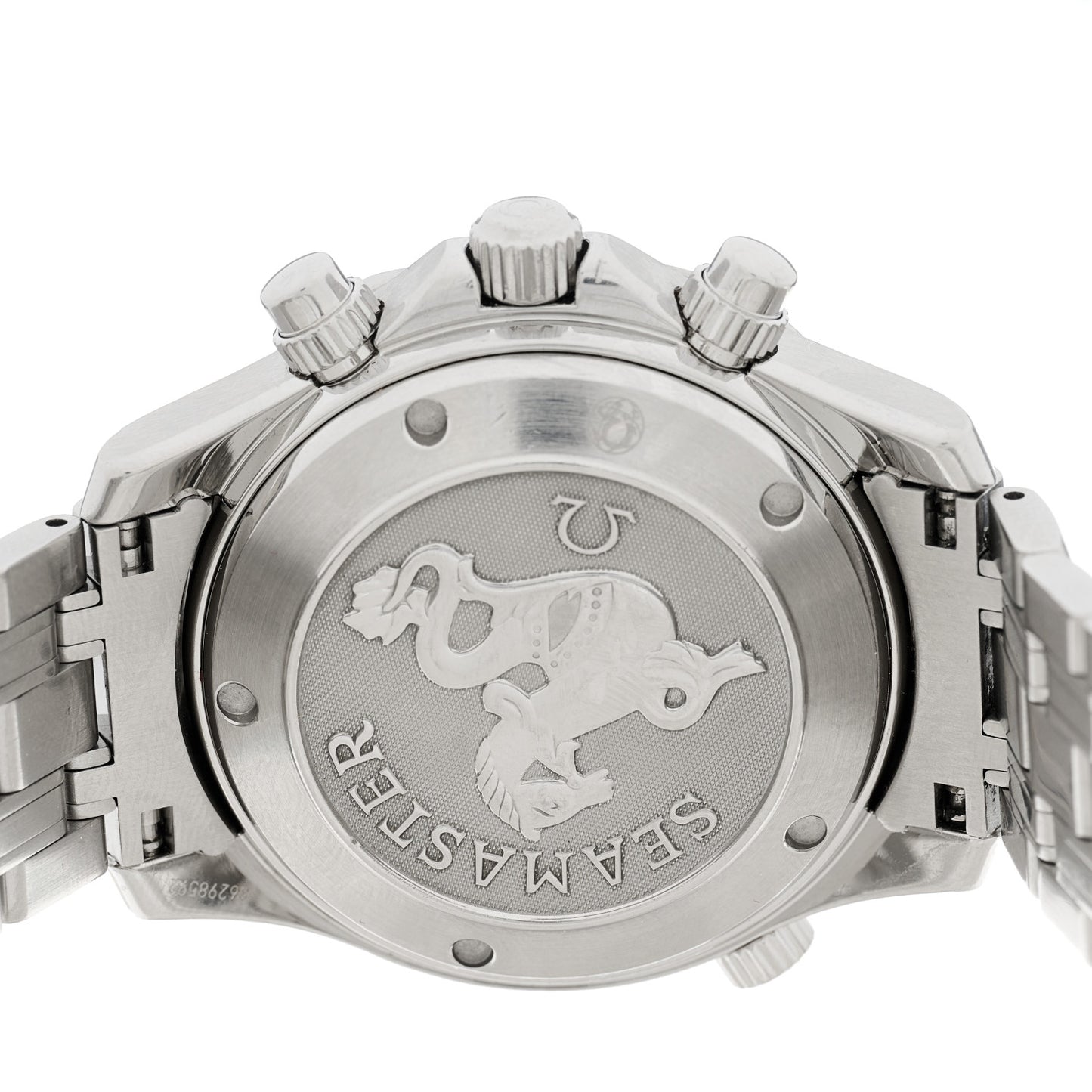 Stainless Steel 41mm Seamaster Professional Chronograph Automatic Watch Blue 2225.80.00