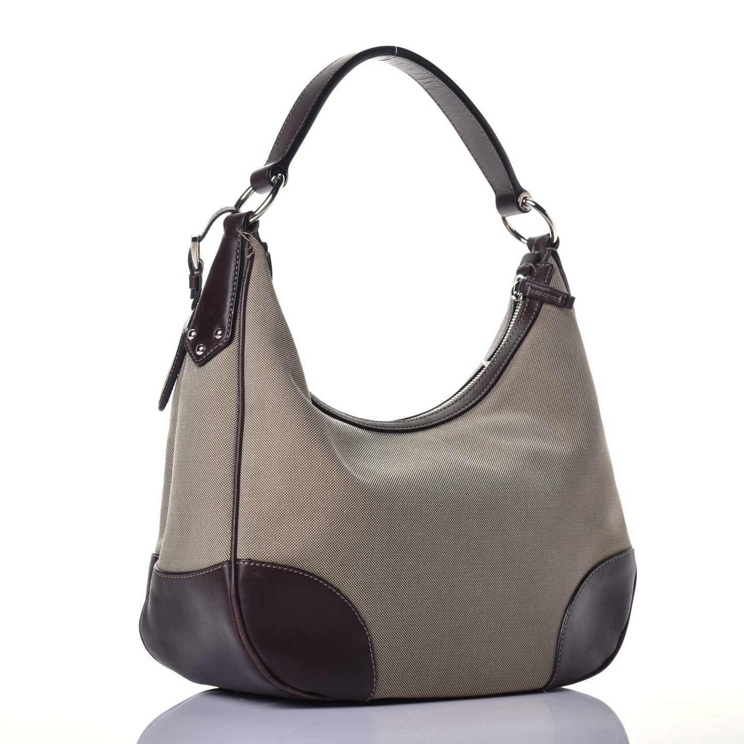 Jacquard Logo Hobo Corda Bruciato