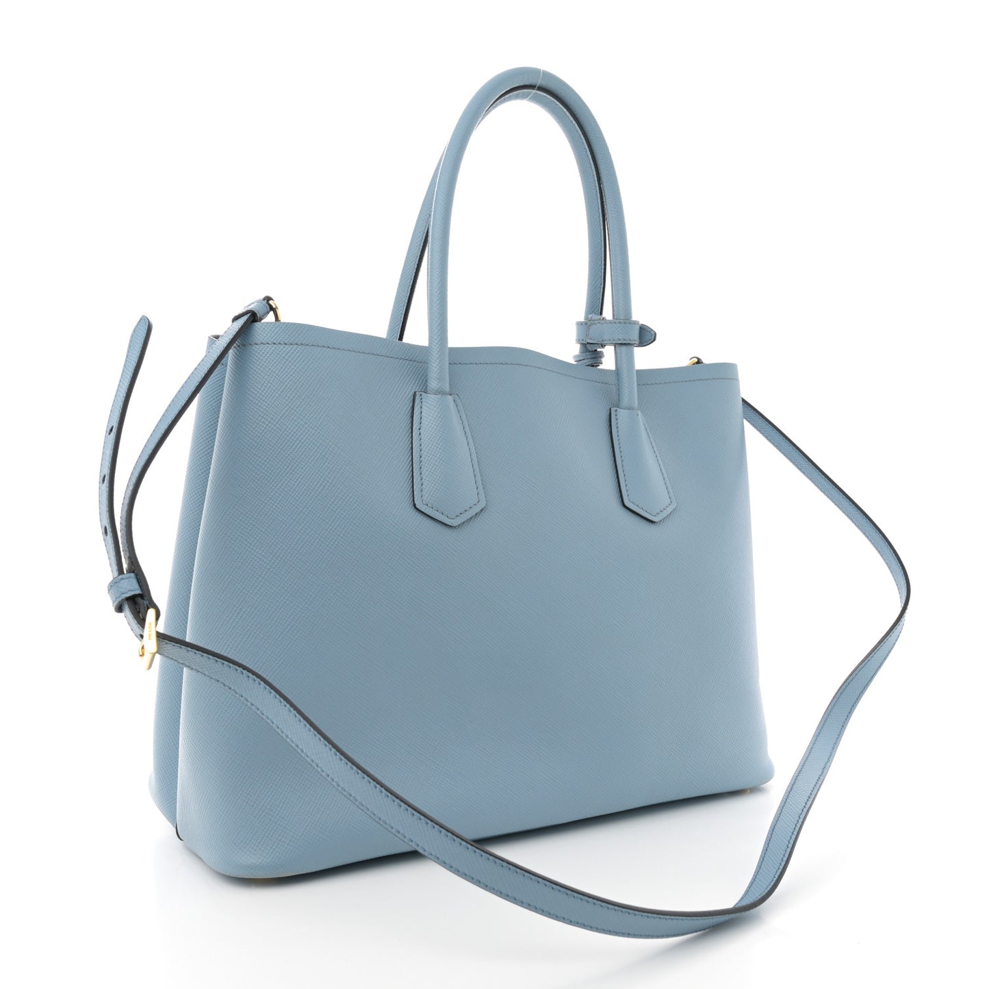 Saffiano Cuir Large Double Bag Astrale