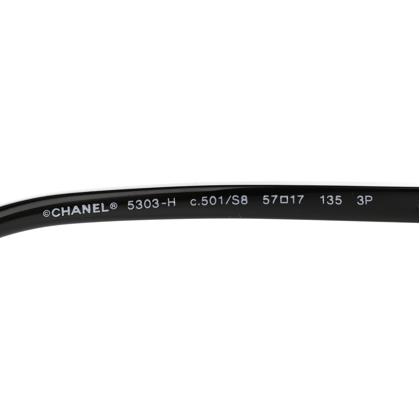 Pearl Polarized Square Sunglasses 5303-H Black