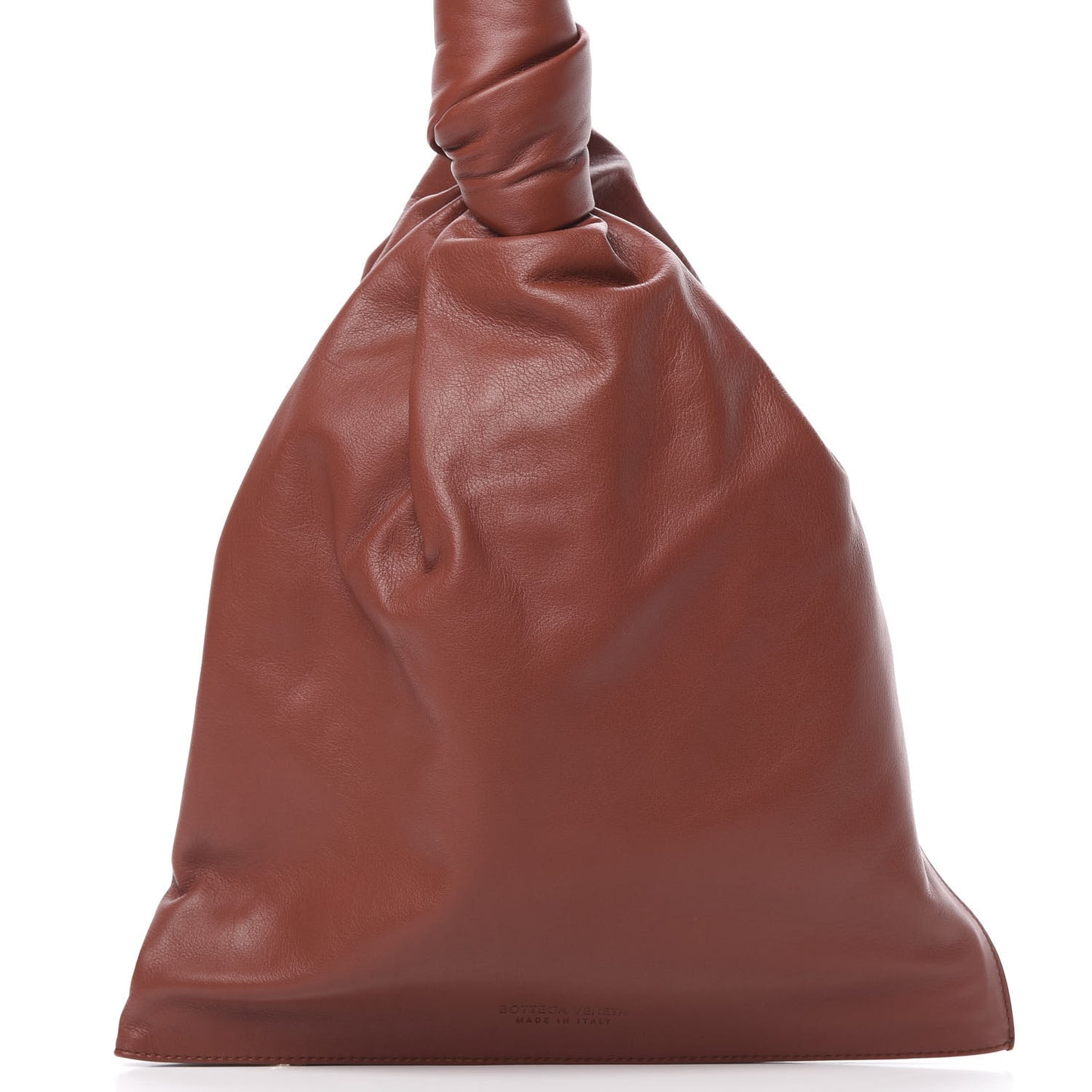 Supple Calfskin BV Twist Rust