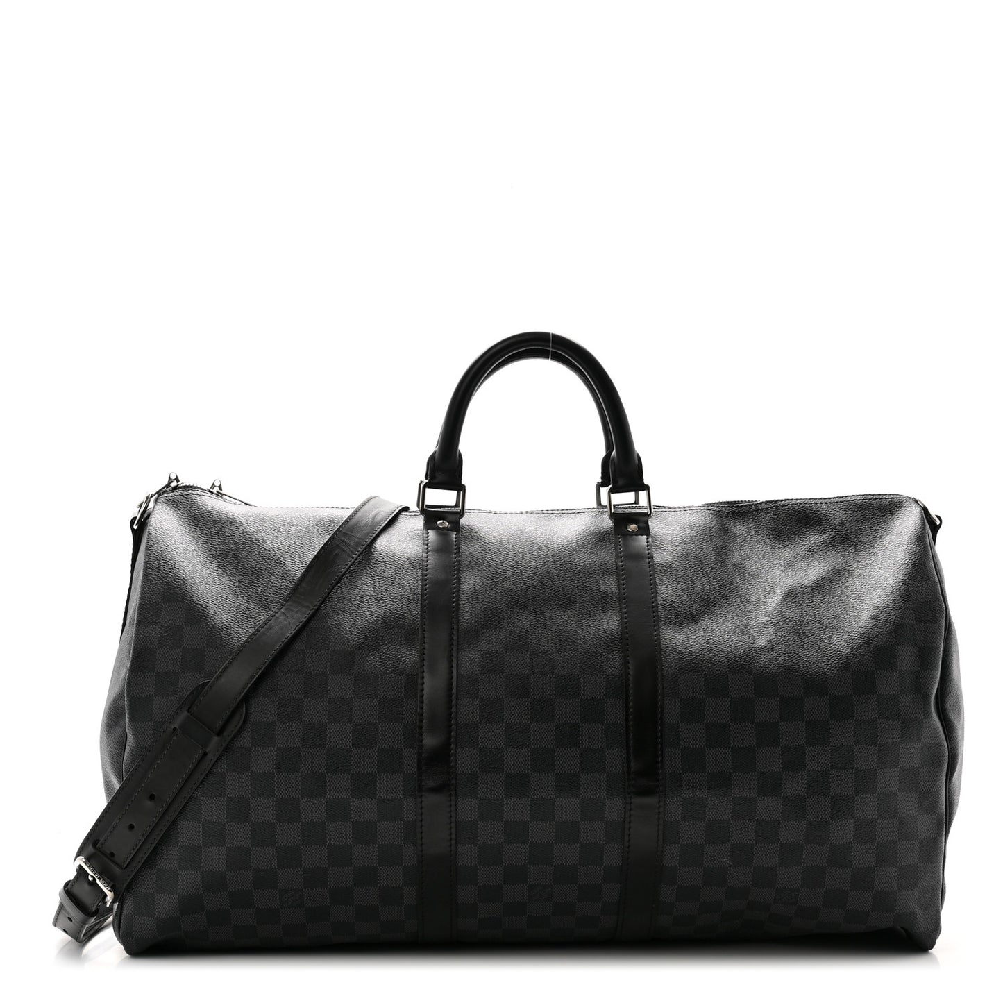 Damier Graphite Keepall Bandouliere 55