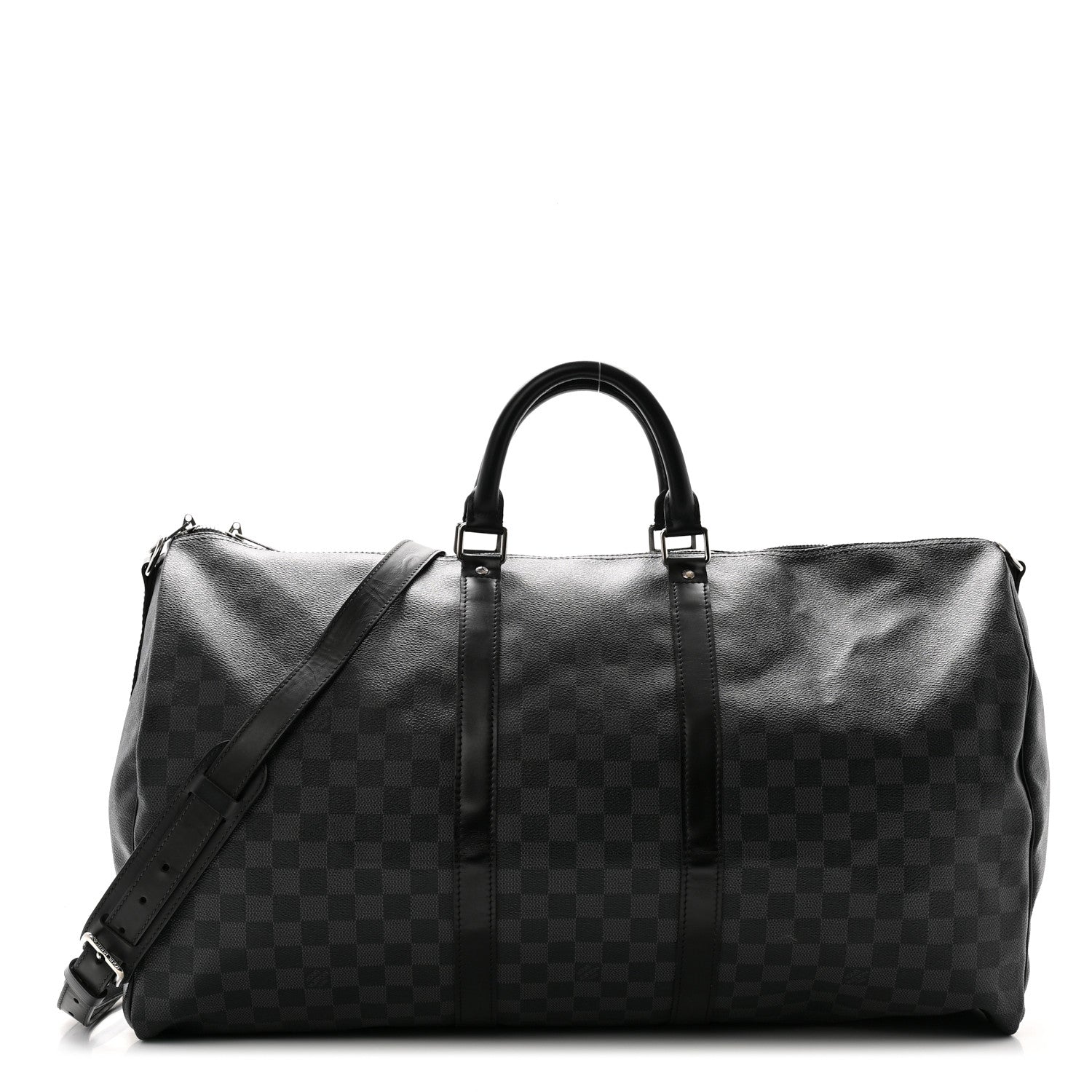 Louis Vuitton Damier Graphite Keepall Bandouliere 55 1 of 11