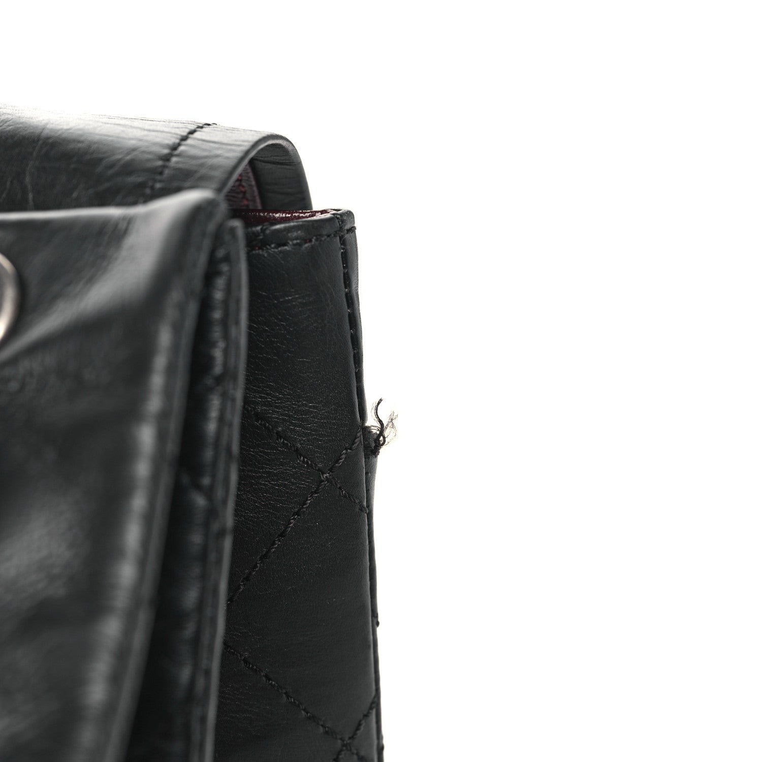 Chanel Aged Calfskin Quilted 2.55 Reissue 226 Flap Black 11 of 12
