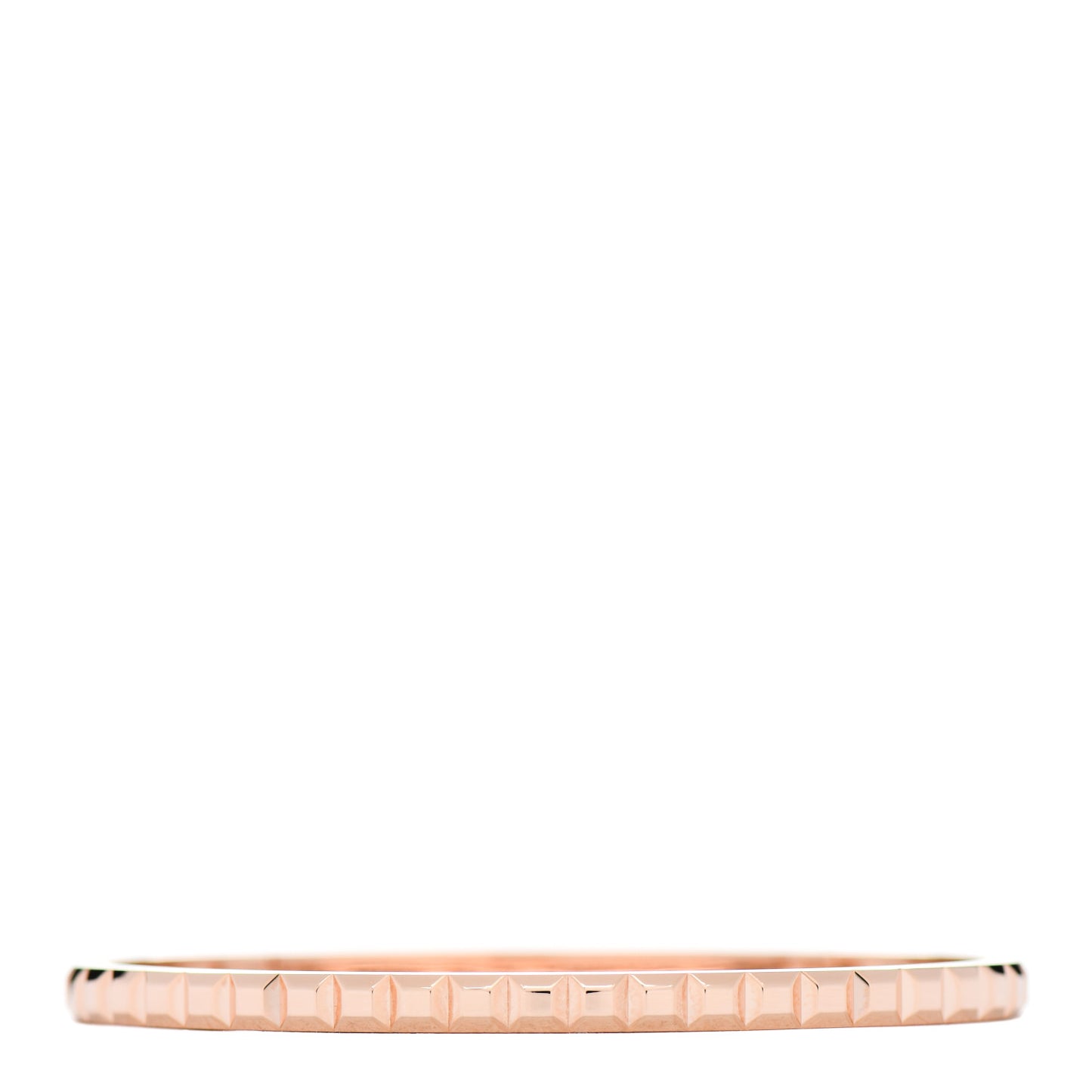 18K Pink Gold Small Quatre Clou de Paris Bangle Bracelet