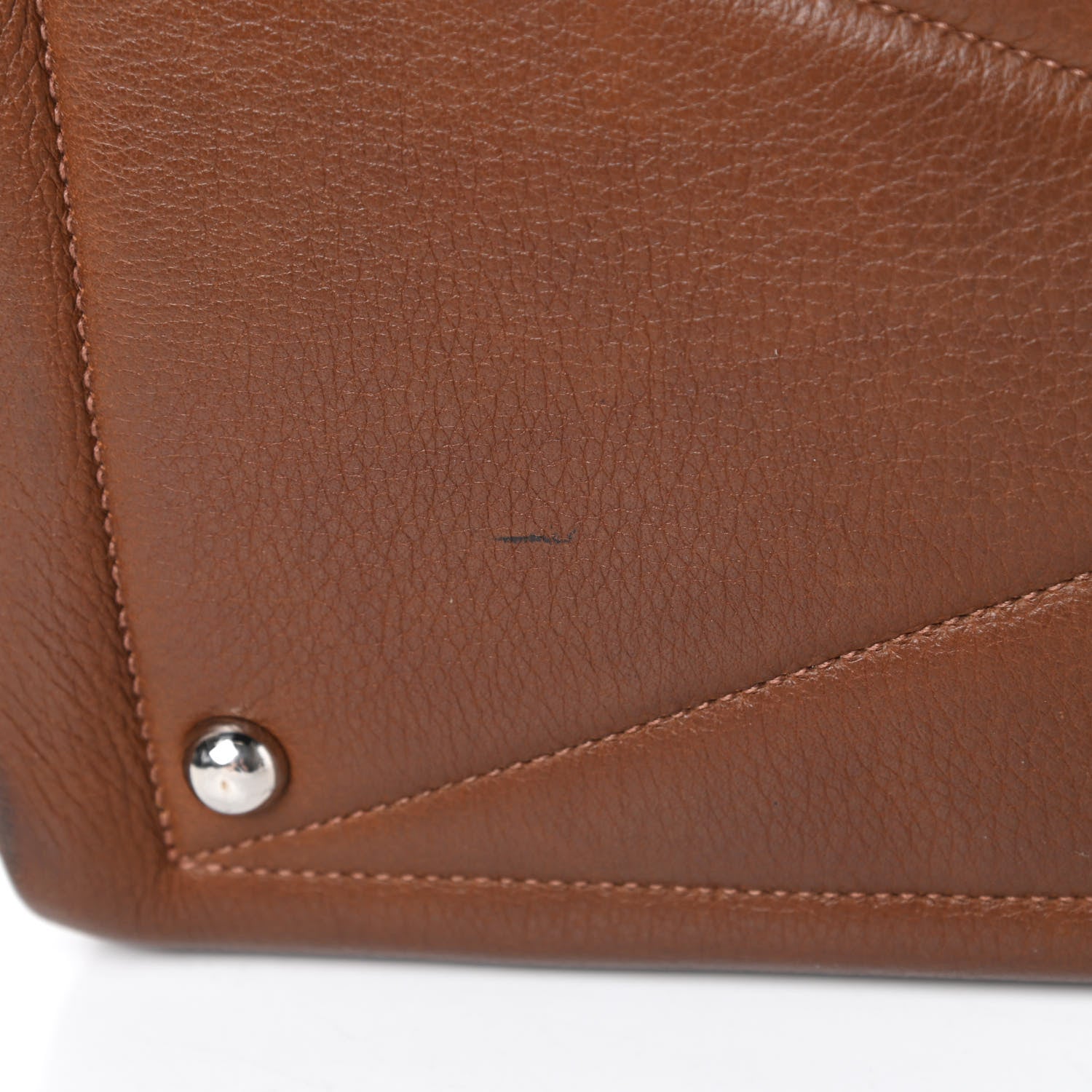 Hermes Taurillon Clemence Victoria II 35 Havane 13 of 15