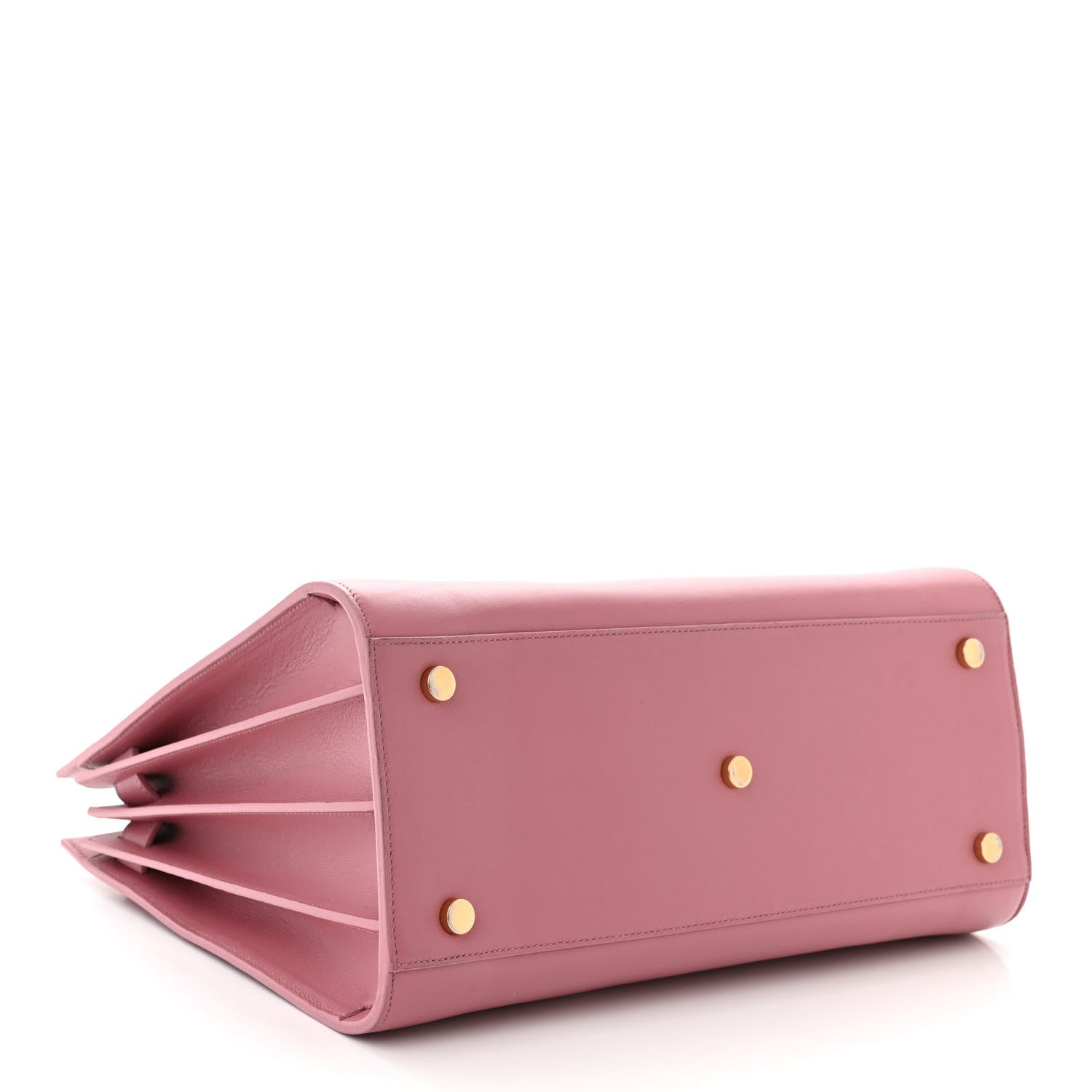 Saint Laurent Calfskin Small Sac De Jour Dark Rose 4 of 12