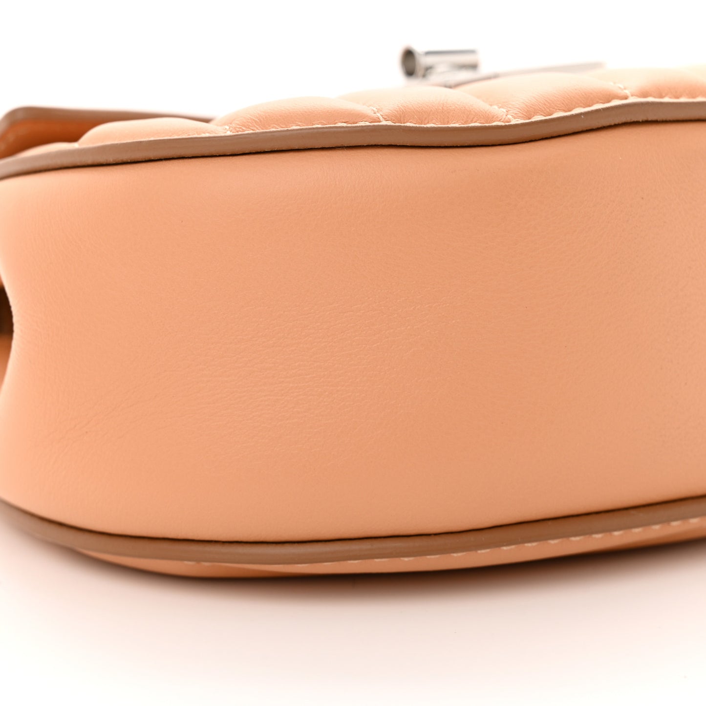 Calfskin Quilted Mini Drew Bijou Shoulder Bag Blushy Pink