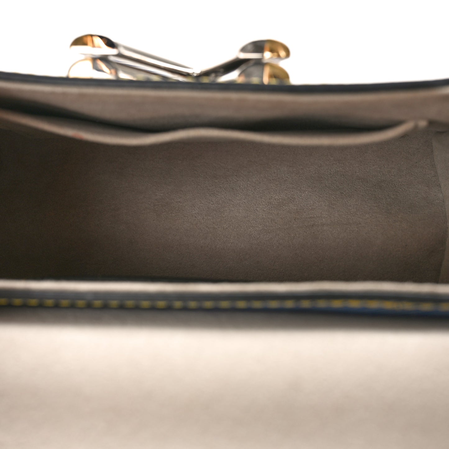 Epi Twist Shoulder Bag MM Denim Light