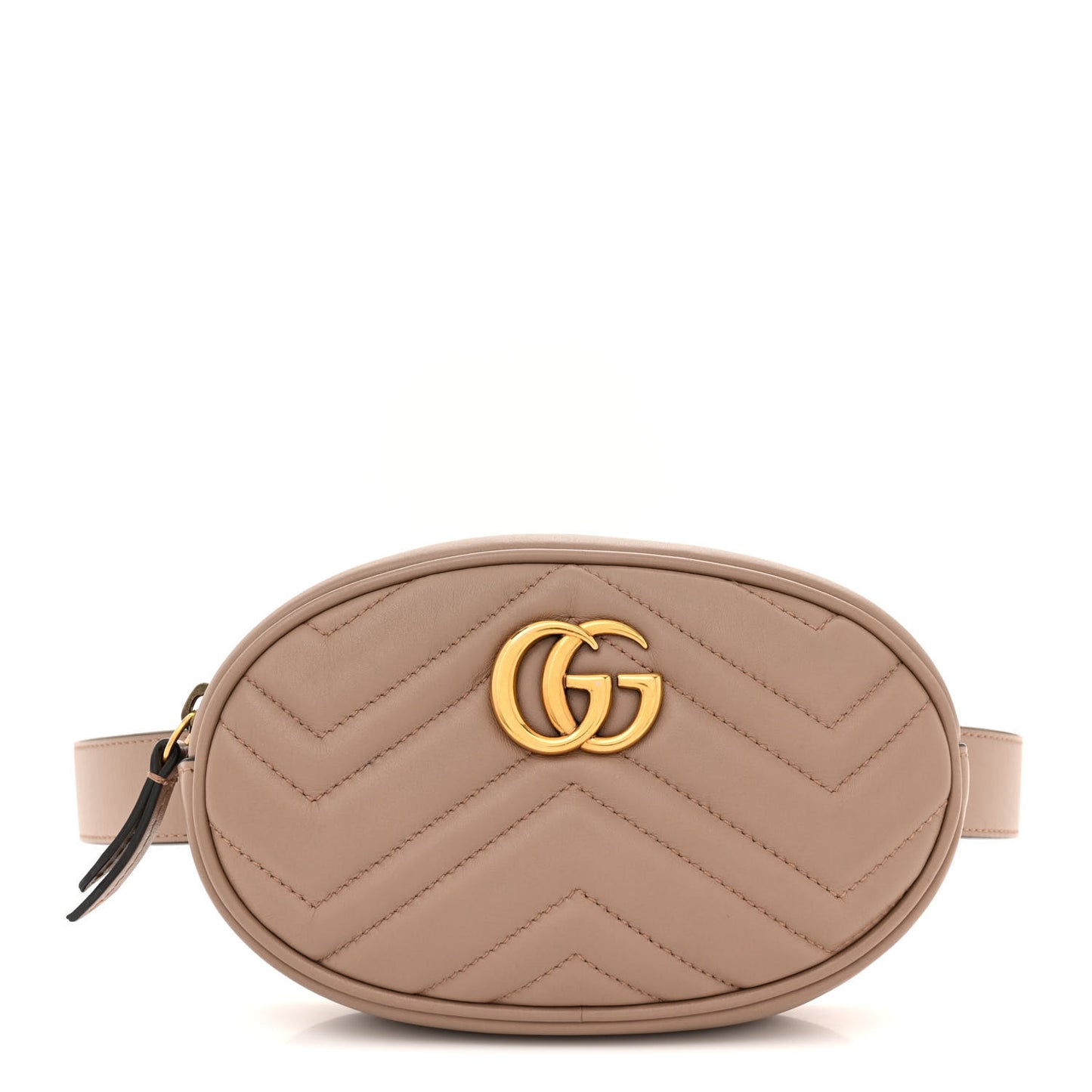 Calfskin Matelasse GG Marmont Belt Bag 85 34 Porcelain Rose