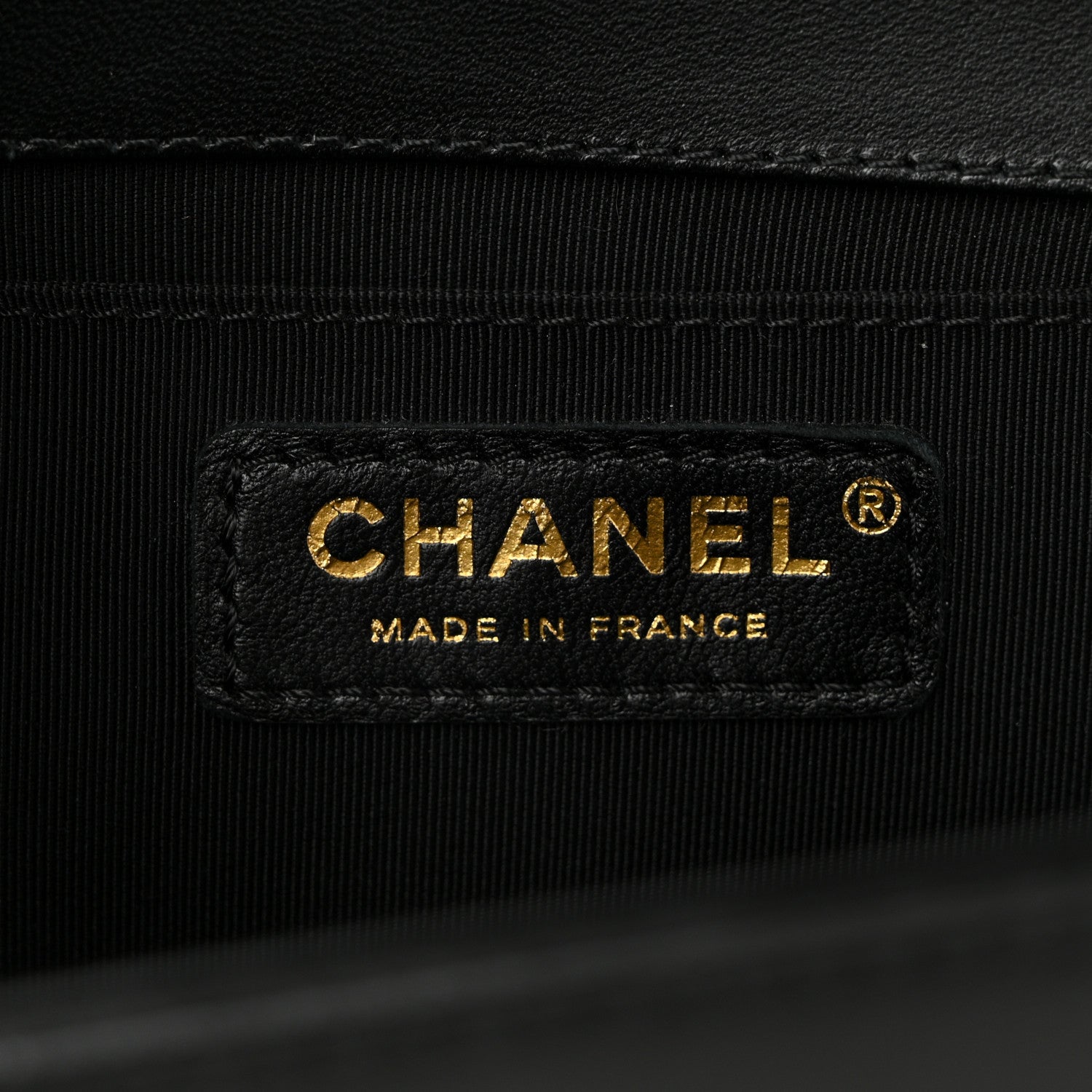 Chanel Lambskin Quilted Medium Boy Flap Black 6 of 10