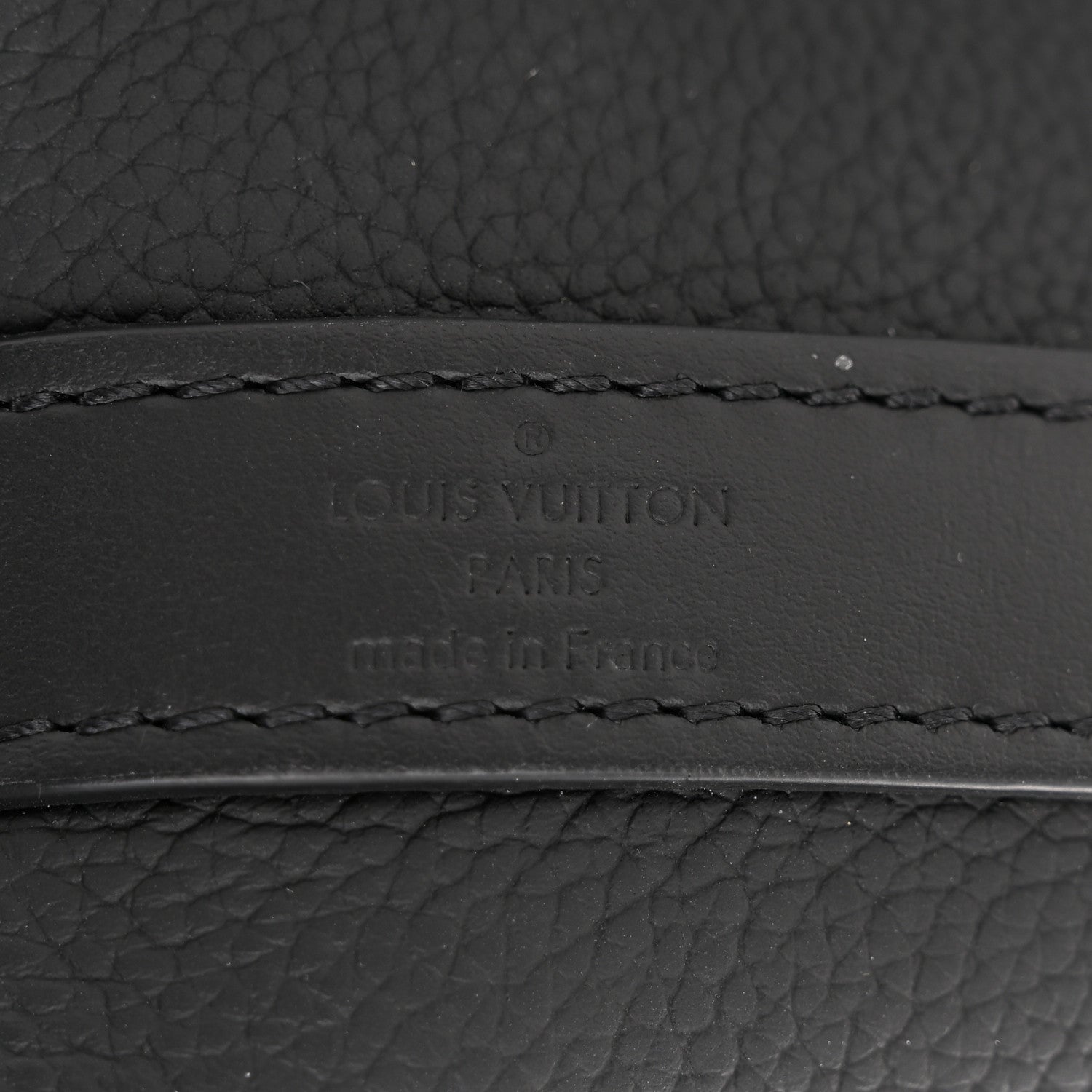 Louis Vuitton Calfskin Aerogram Takeoff Briefcase Black 6 of 12