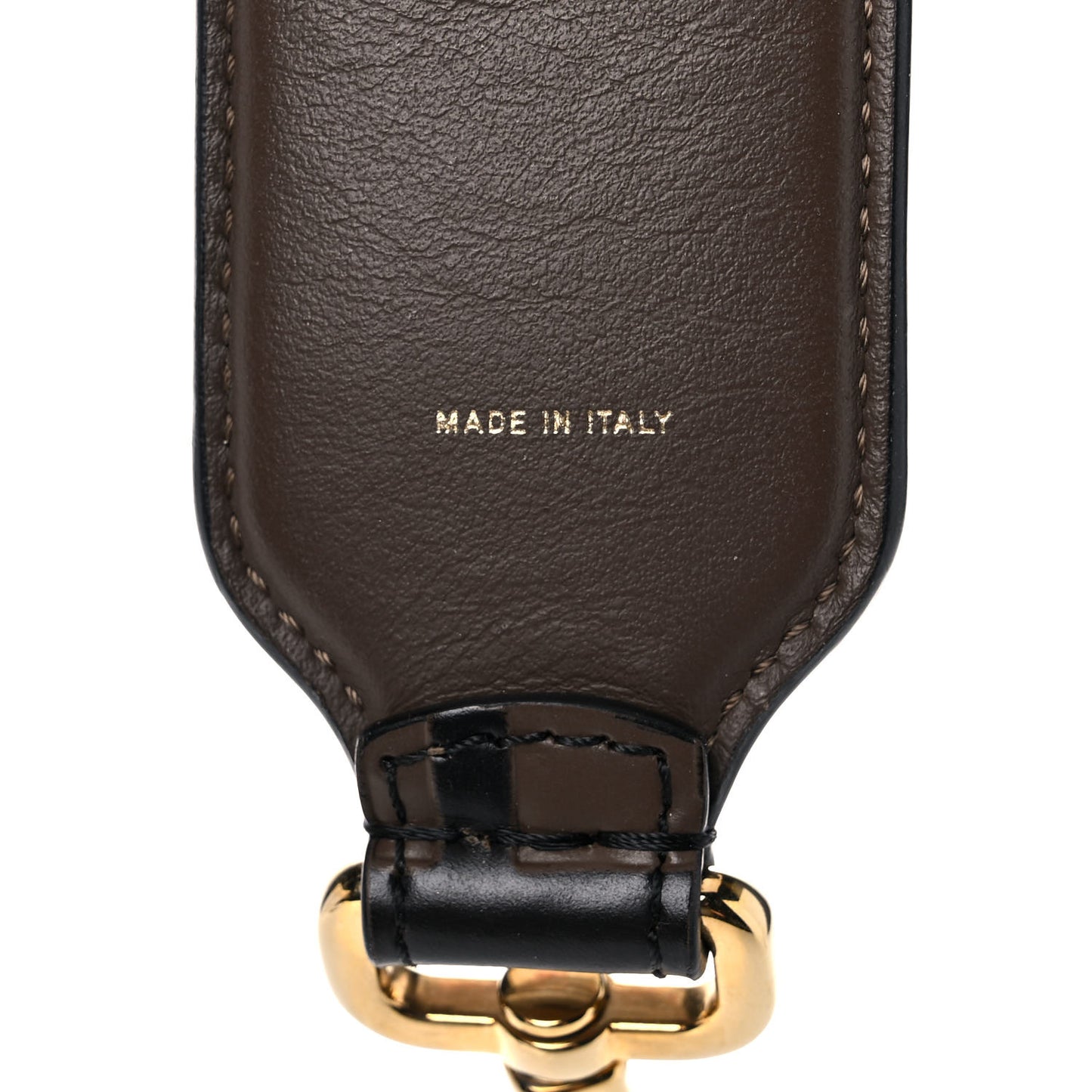 Calfskin FF 1974 Embossed Mini Strap You Maya Black