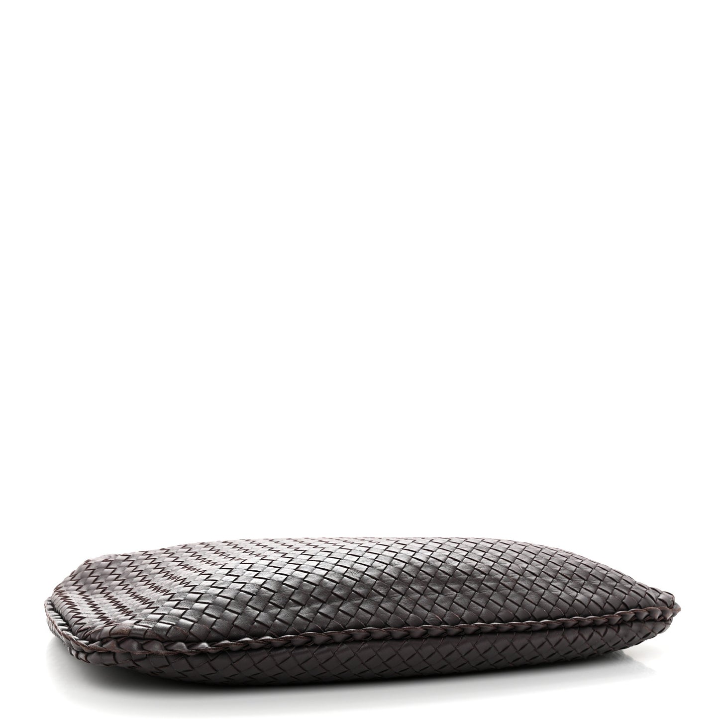 Nappa Intrecciato Large Veneta Hobo Aubergine