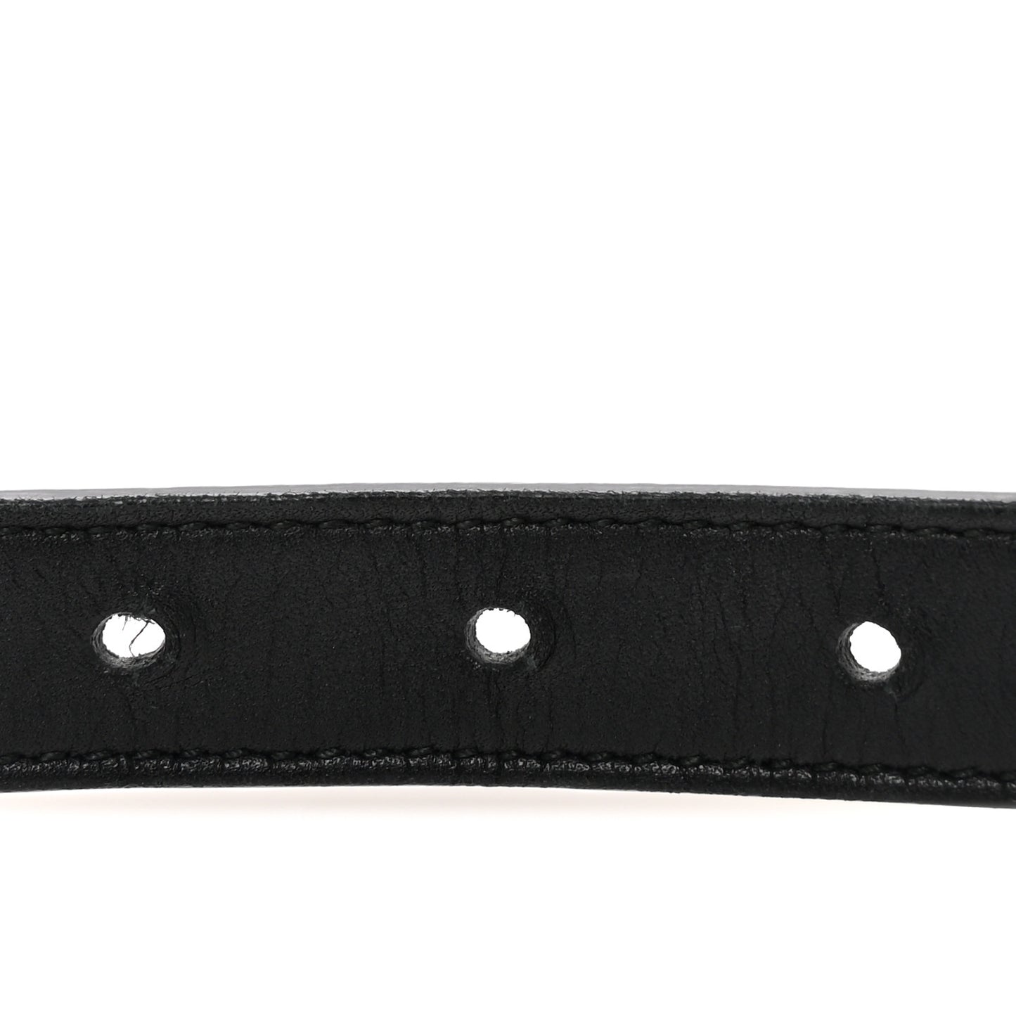 Calfskin Double G 20mm Belt 80 32 Black