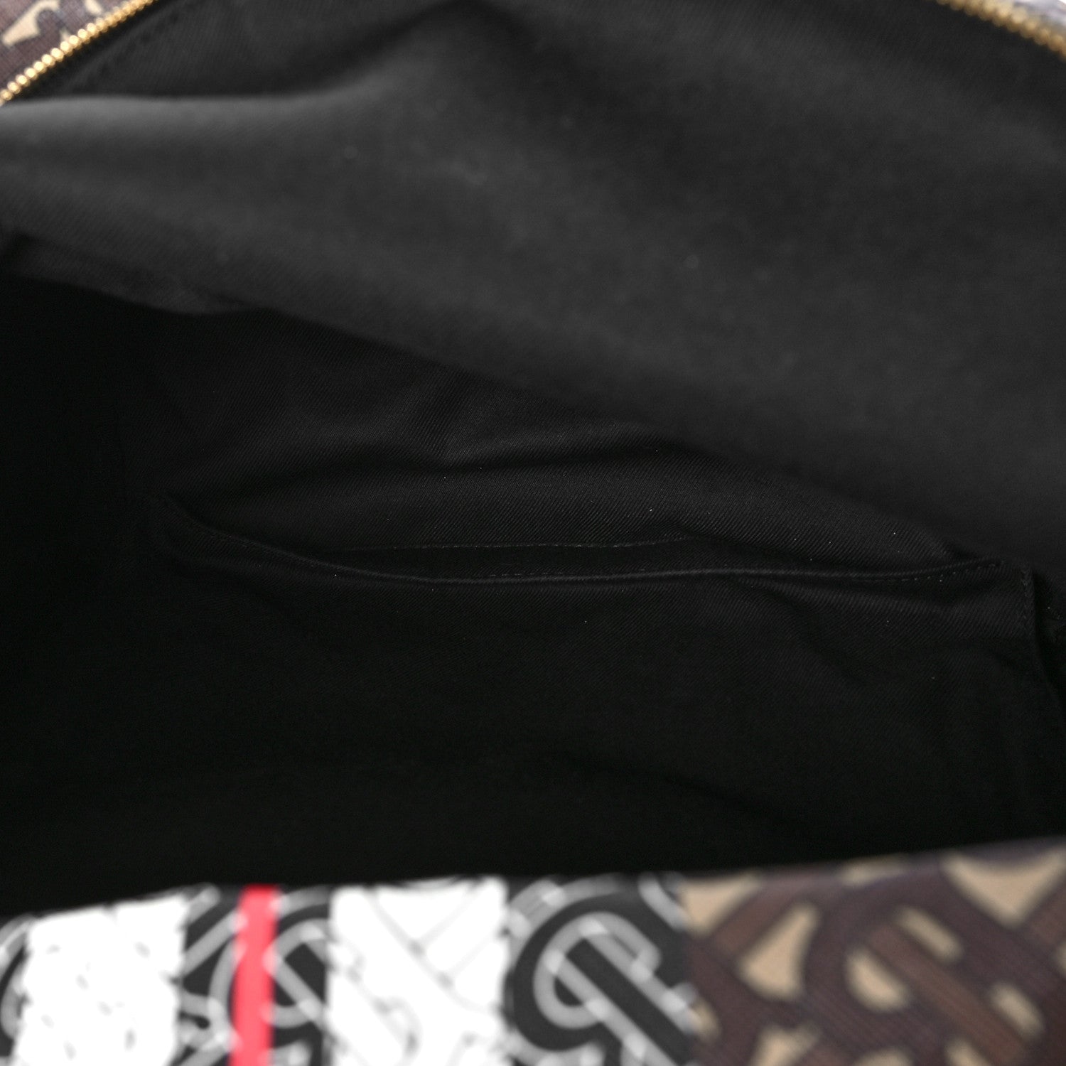 Burberry E-Canvas Monogram Stripe Backpack Bridle Brown 5 of 8
