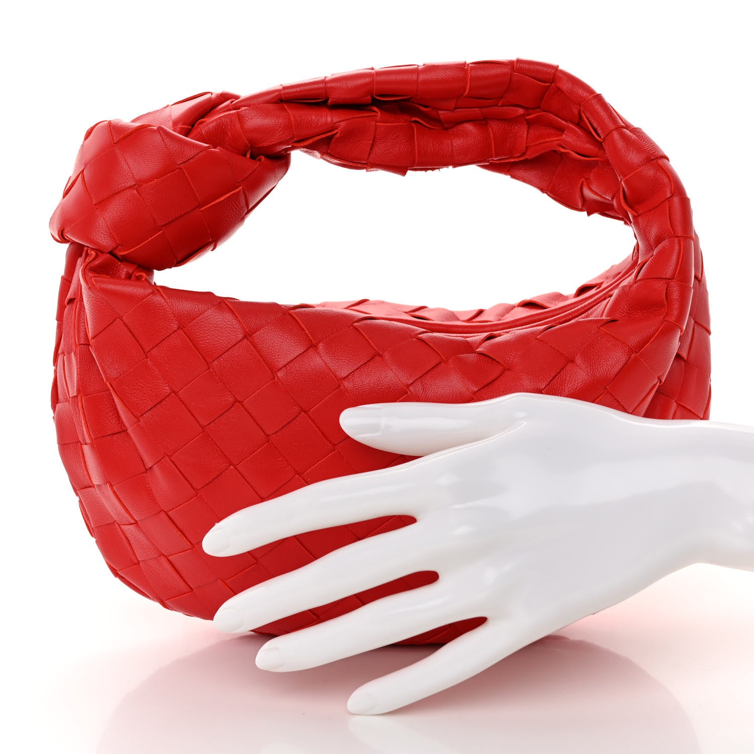 Bottega Veneta Nappa Intrecciato Mini Jodie Redstone 2 of 9