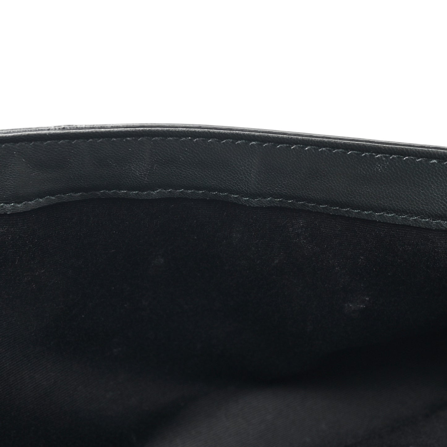 Lambskin Monogram Tassel Kate 99 Dark Leaf