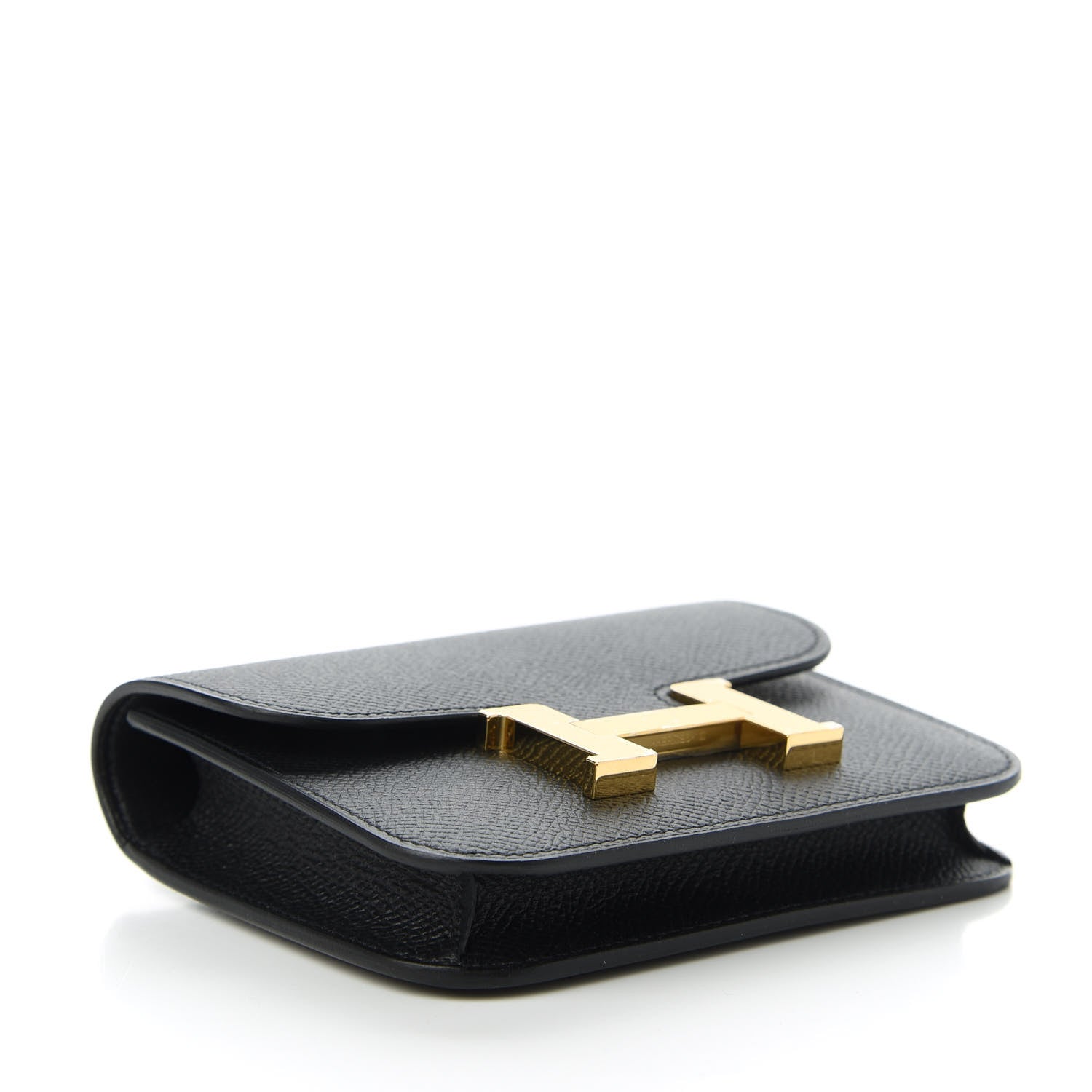 Hermes Epsom Constance Slim Wallet Black 4 of 11