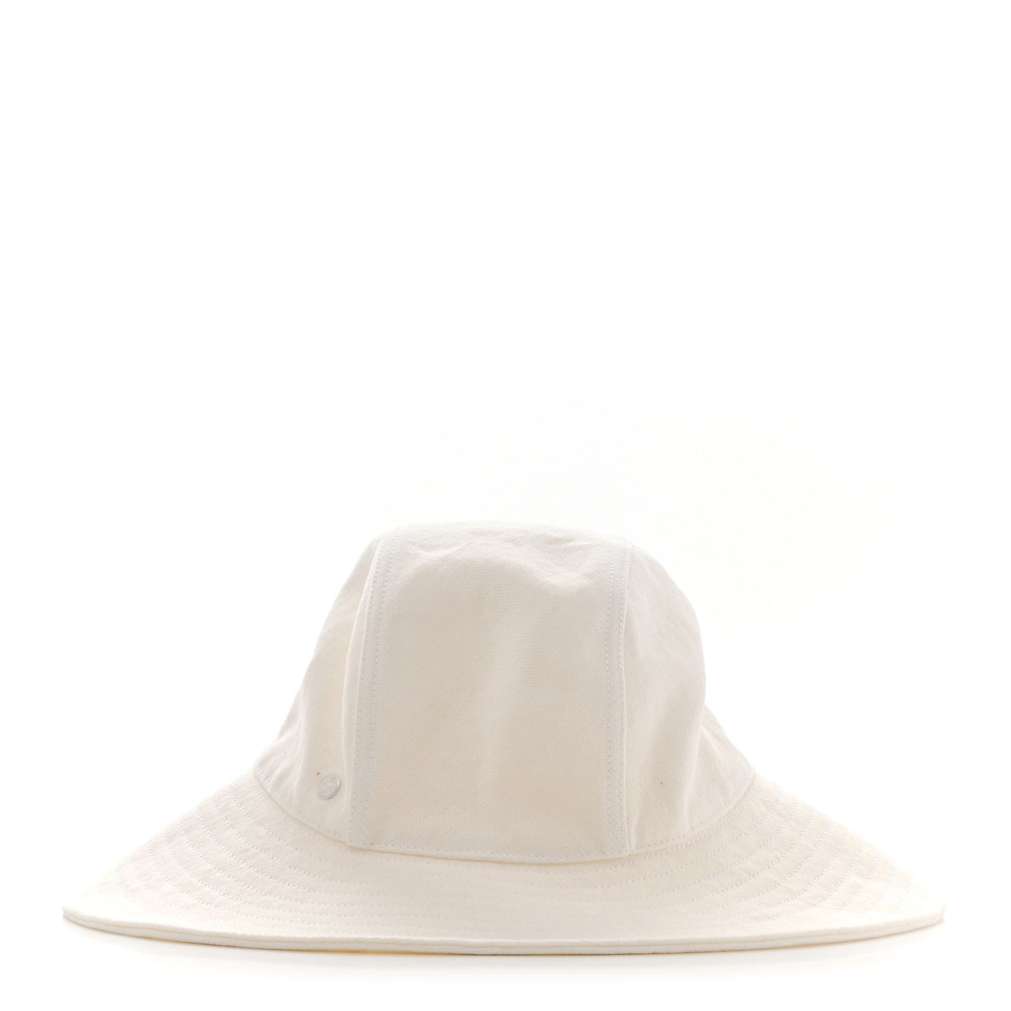 Stonewashed Linen Colette Hat 57 Warm White
