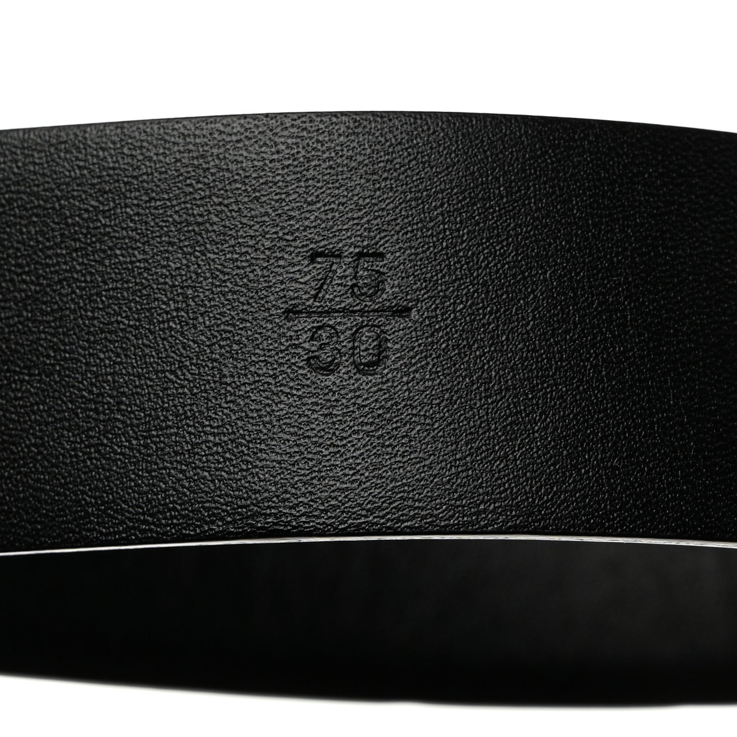 Calfskin Crystal Metal Quilted CC Belt 75 30 Black