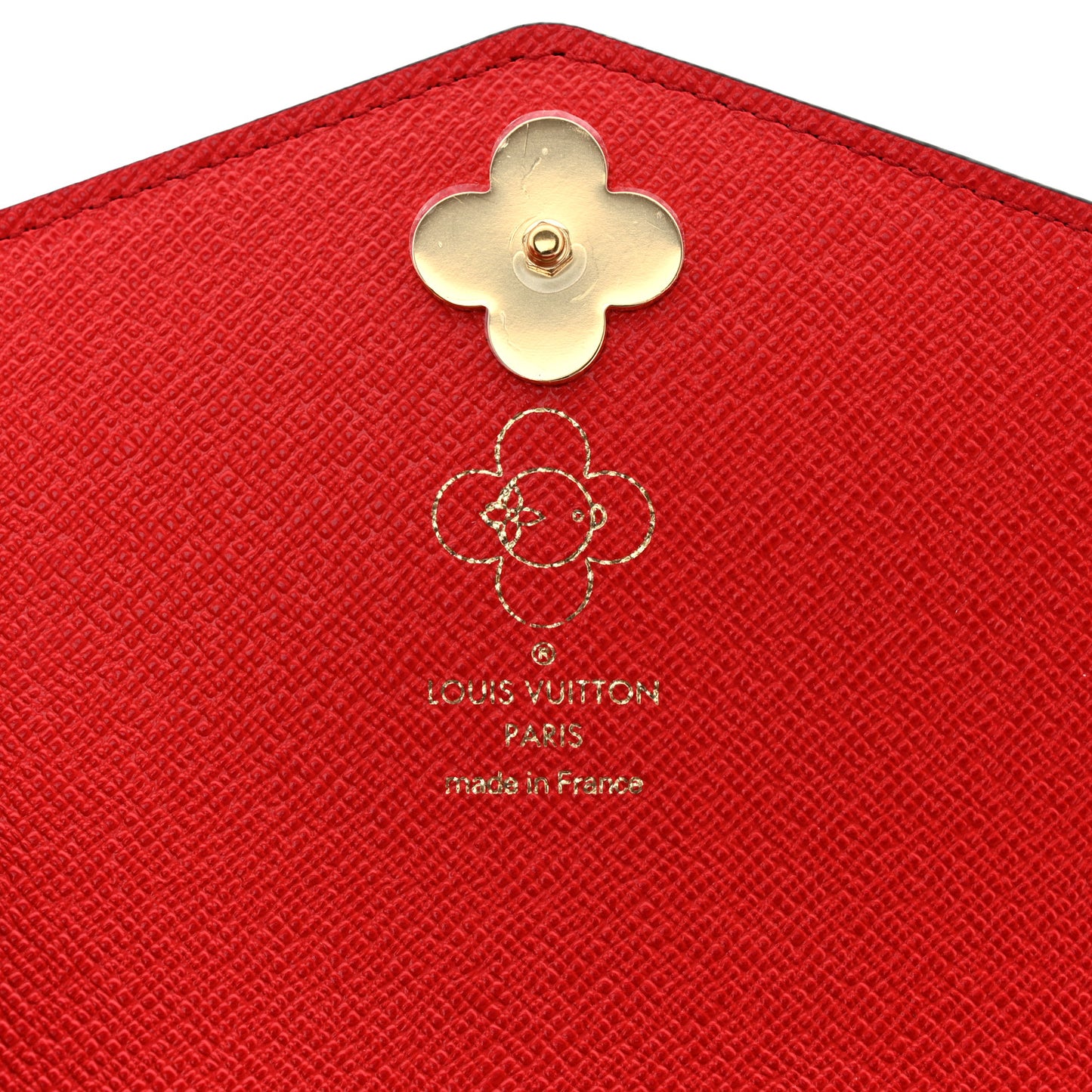 Monogram Candy Factory Sarah Wallet Candy Red