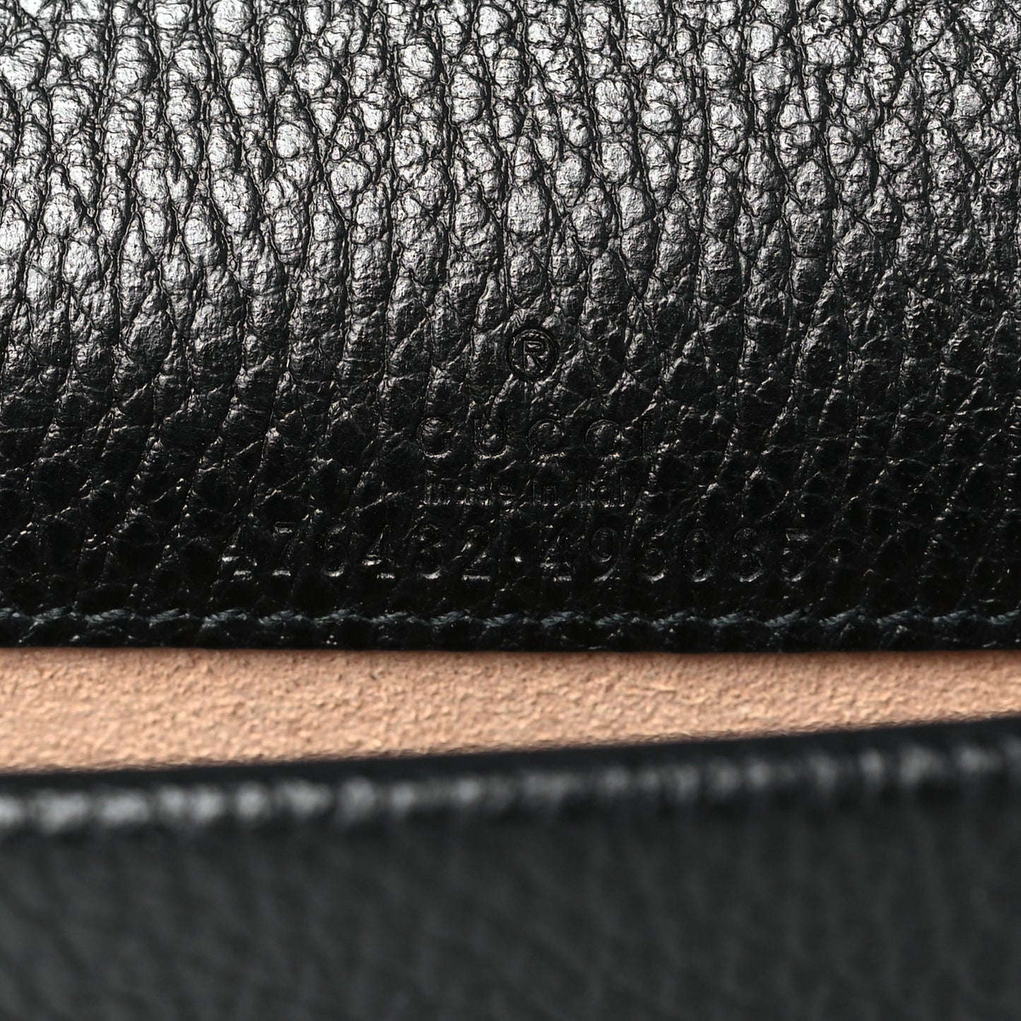Calfskin Super Mini Dionysus Shoulder Bag Black