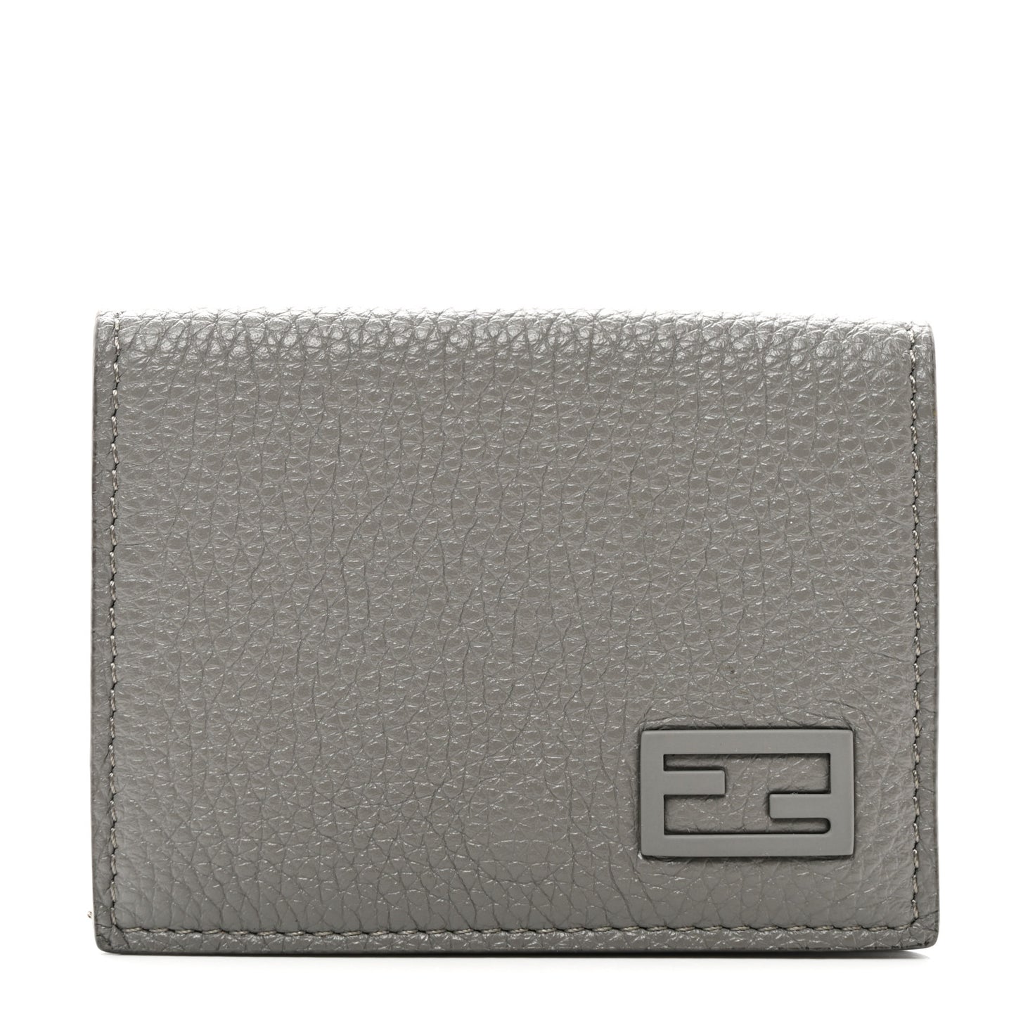 Cuoio Romano Monochrome Tri-Fold Wallet Argilla