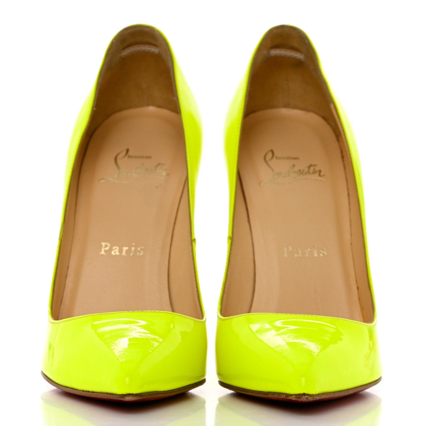 Patent Pigalle 120 Pumps 35 Fluo Yellow