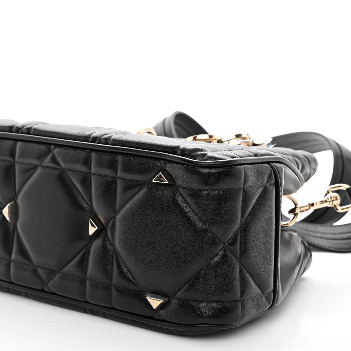 Calfskin Cannage Small The Lady 95.22 Black