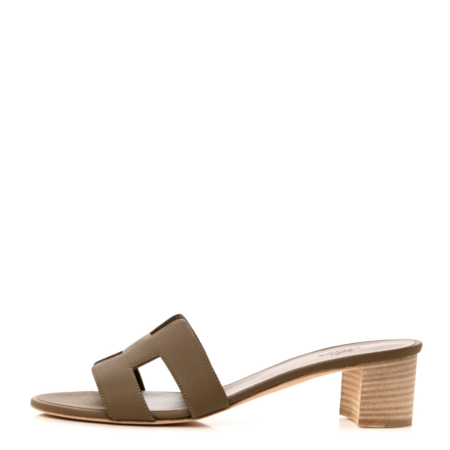 Hermes Epsom Oasis Sandals 41 Etoupe 1436165 – FASHIONPHILE