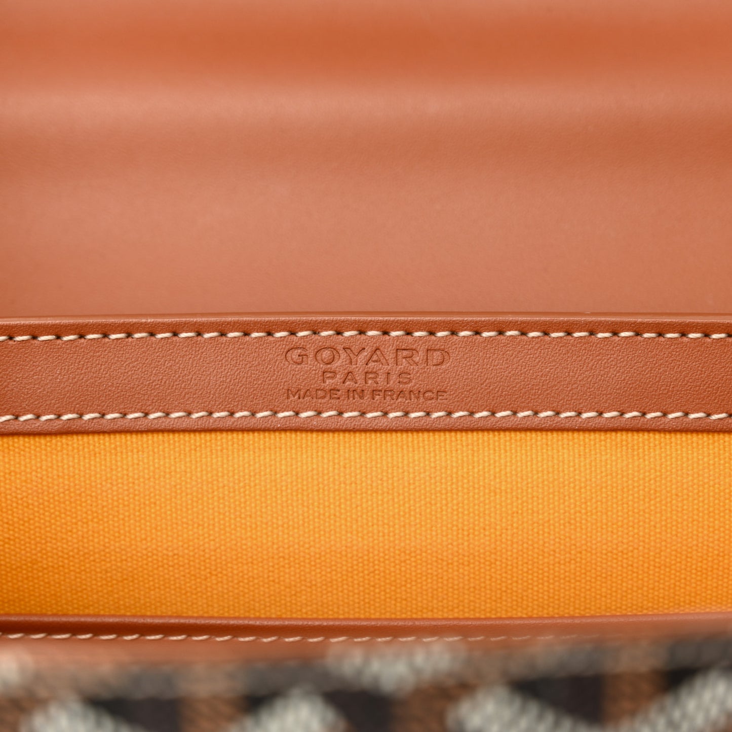 Goyardine Structure Mini Saigon Black Gold