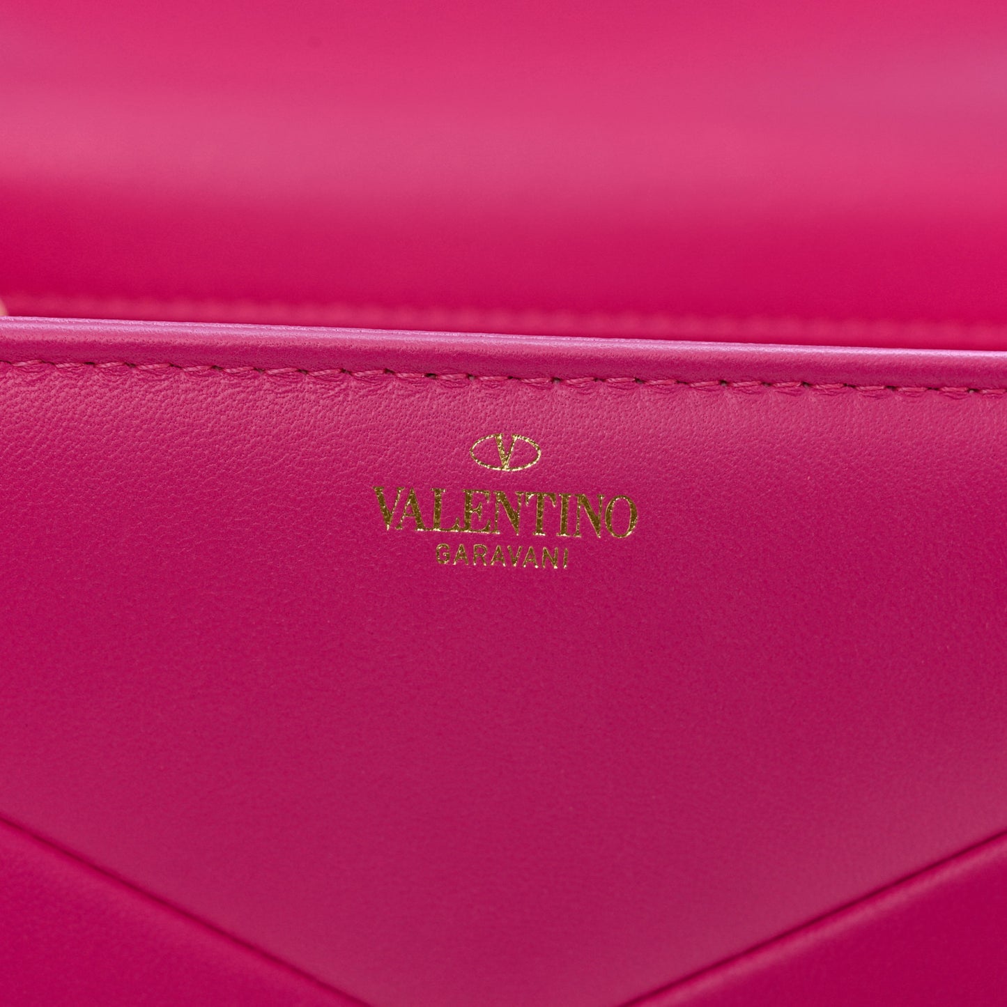 Nappa Small One Stud Top Handle Bag Pink PP