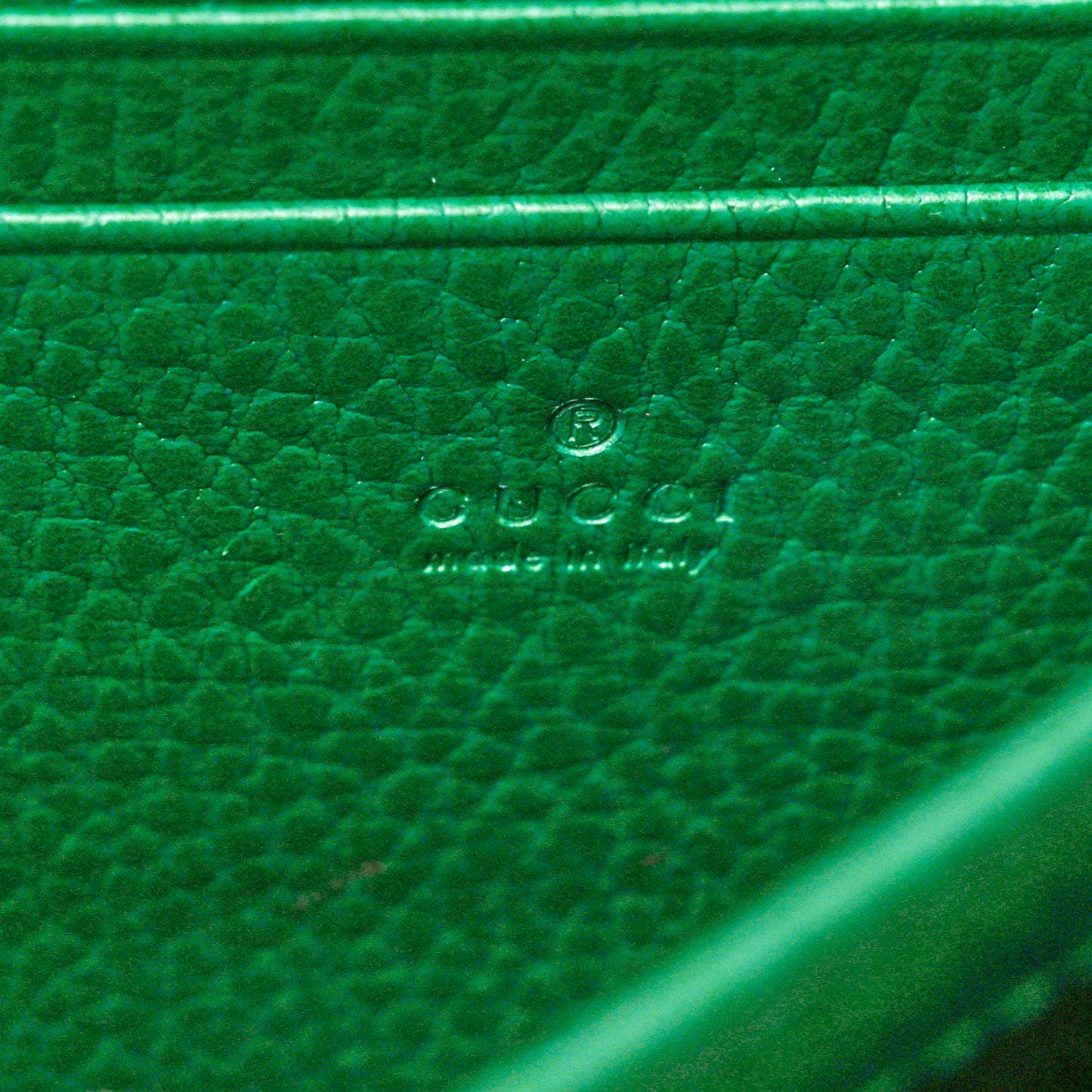 Calfskin Mini Dionysus Chain Wallet Emerald
