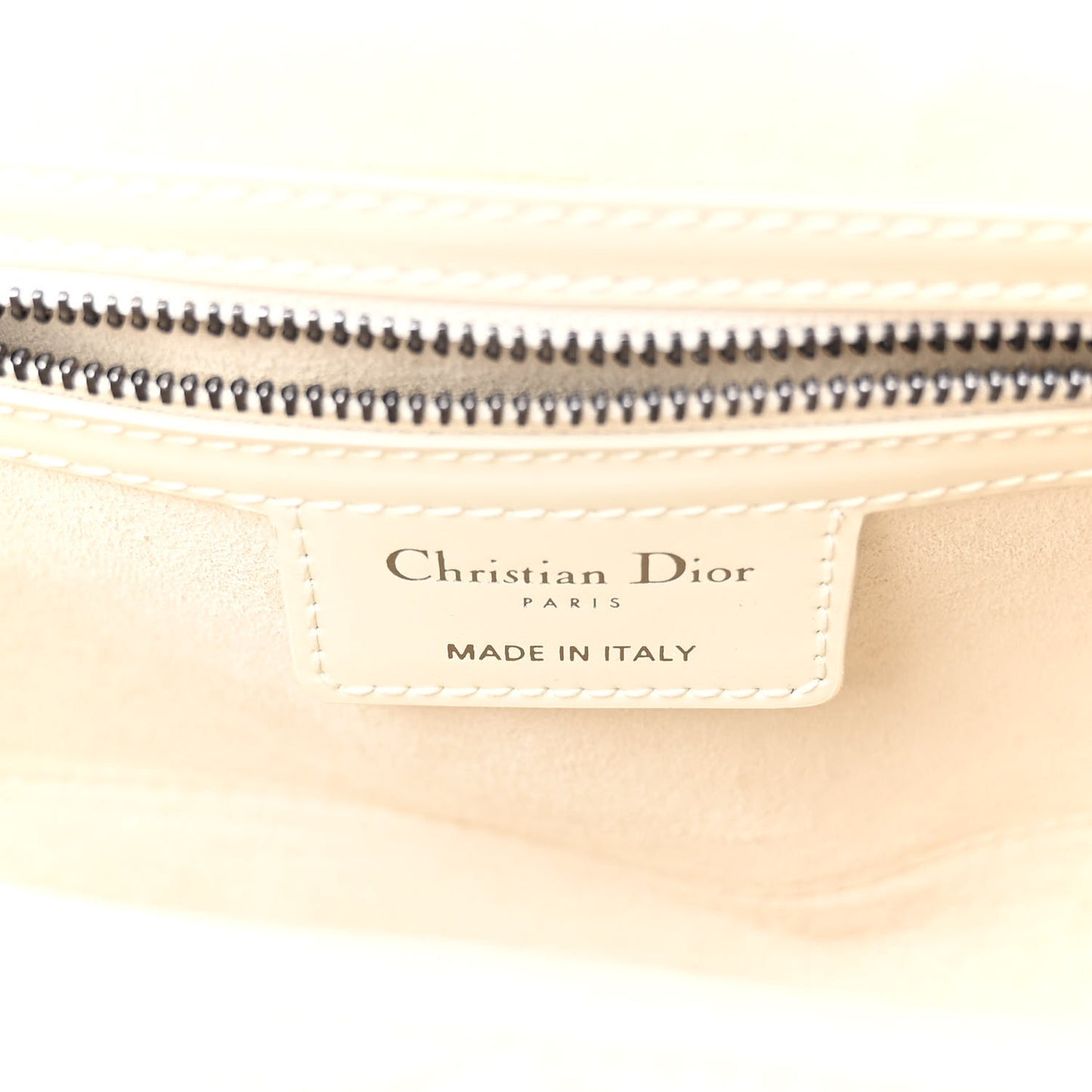 Calfskin Macrocannage Small Diorcamp Messenger Latte