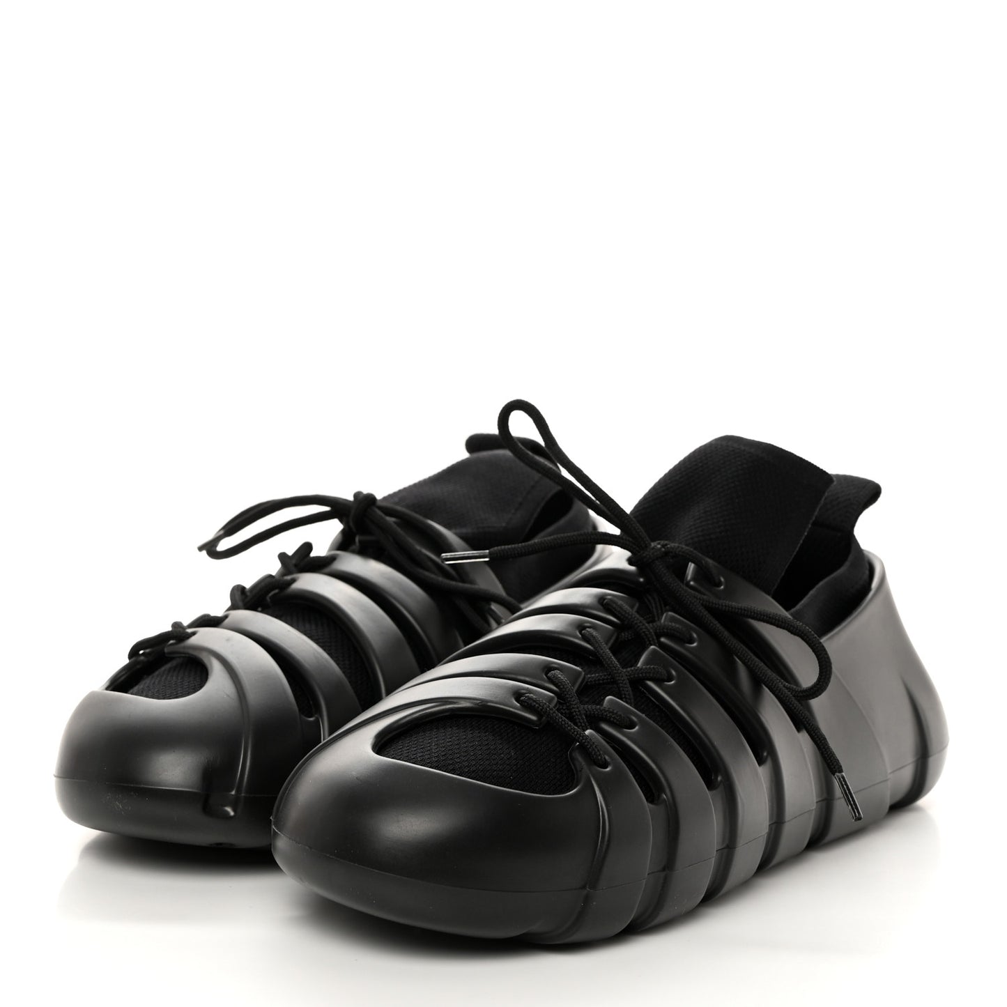 Tech Knit Rubber Trail Mens Sneakers 41 Black