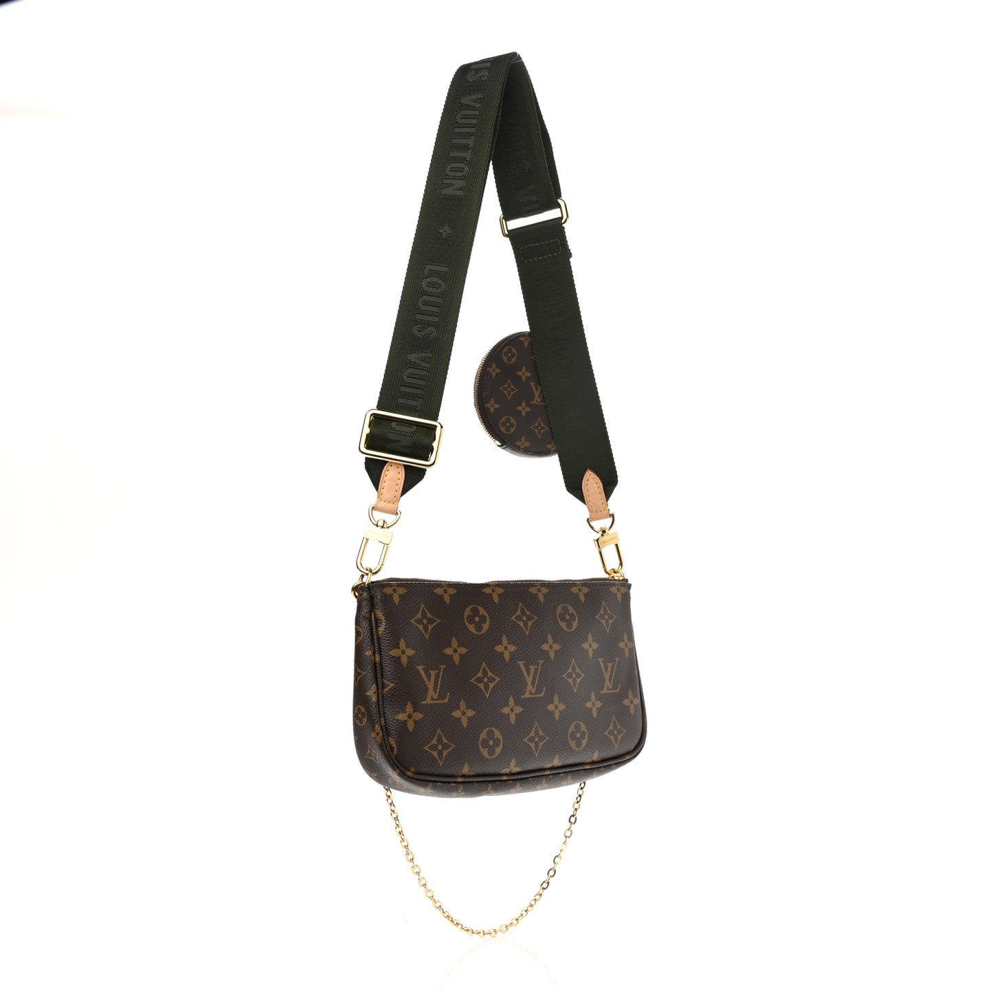 Monogram Multi Pochette Accessories Kaki