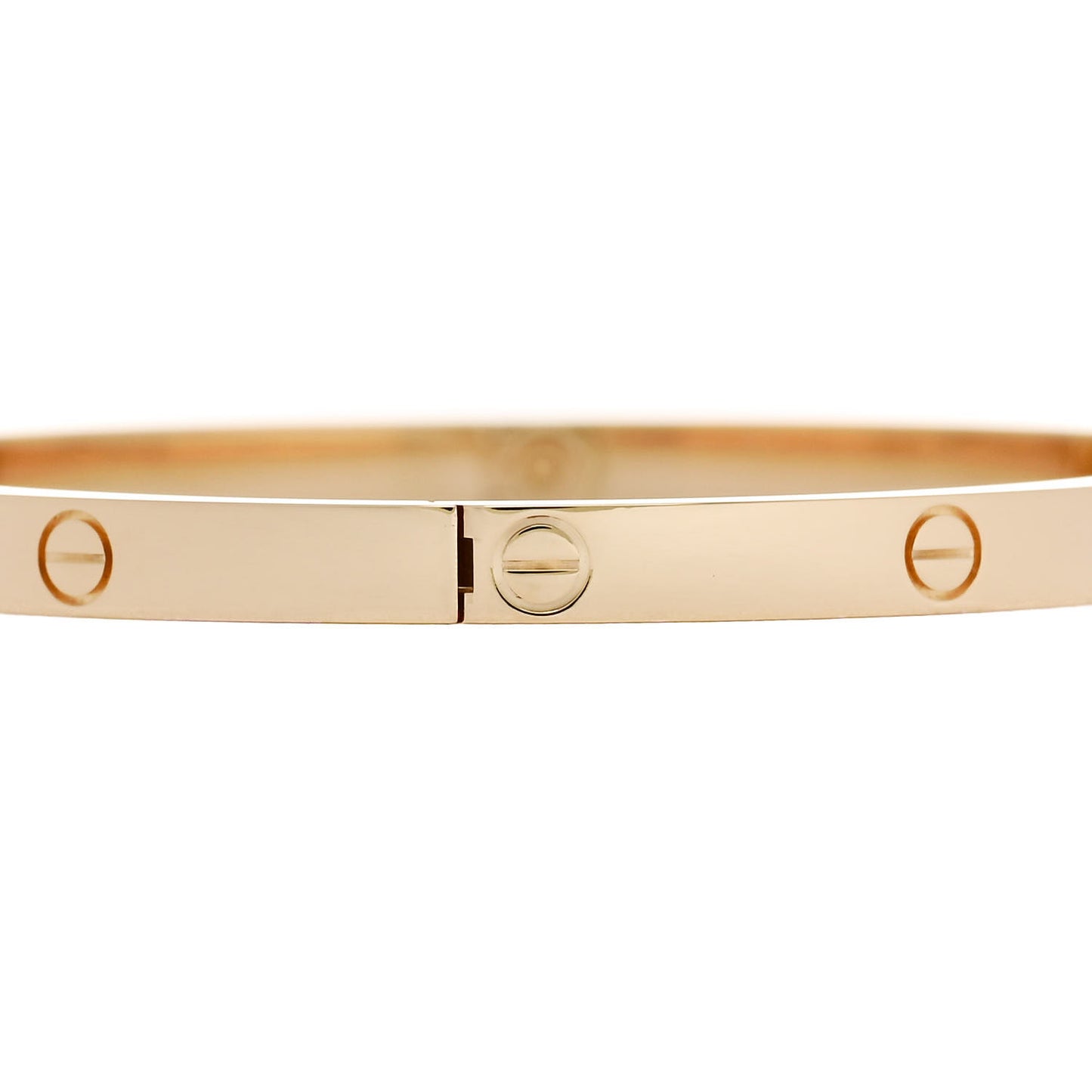 18K Yellow Gold Small LOVE Bracelet 16