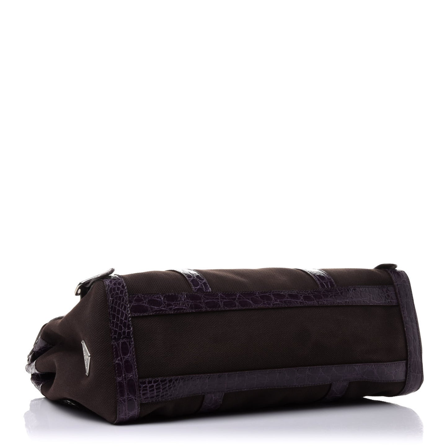 Canapa Cocco Sacca Shoulder Bag Ebano Malva