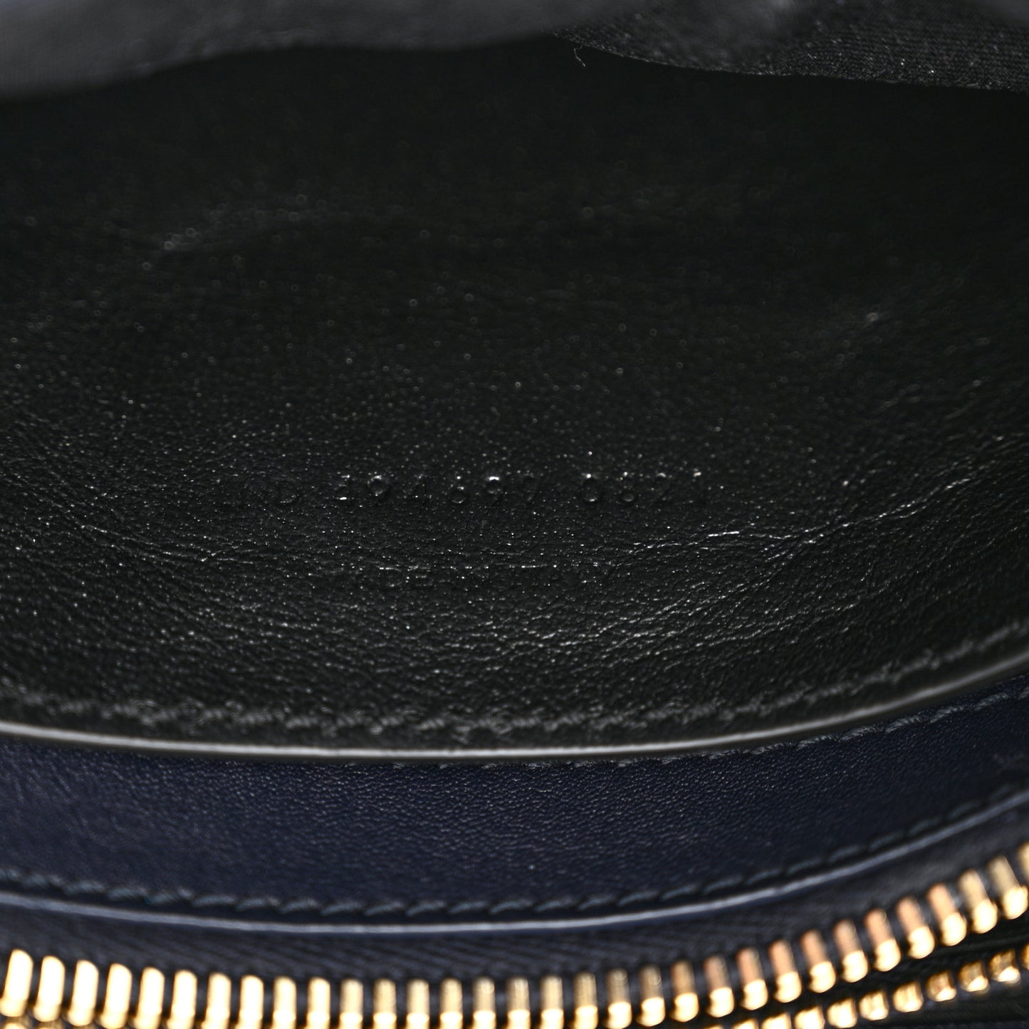 Suede Calfskin Y Quilted Monogram Small Loulou Chain Satchel Deep Marine
