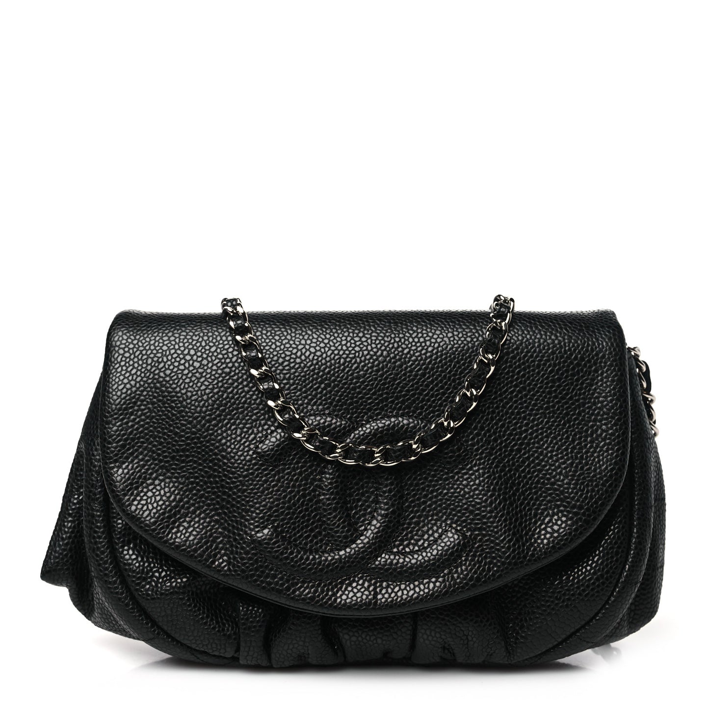 Caviar Half Moon Wallet On Chain WOC Black