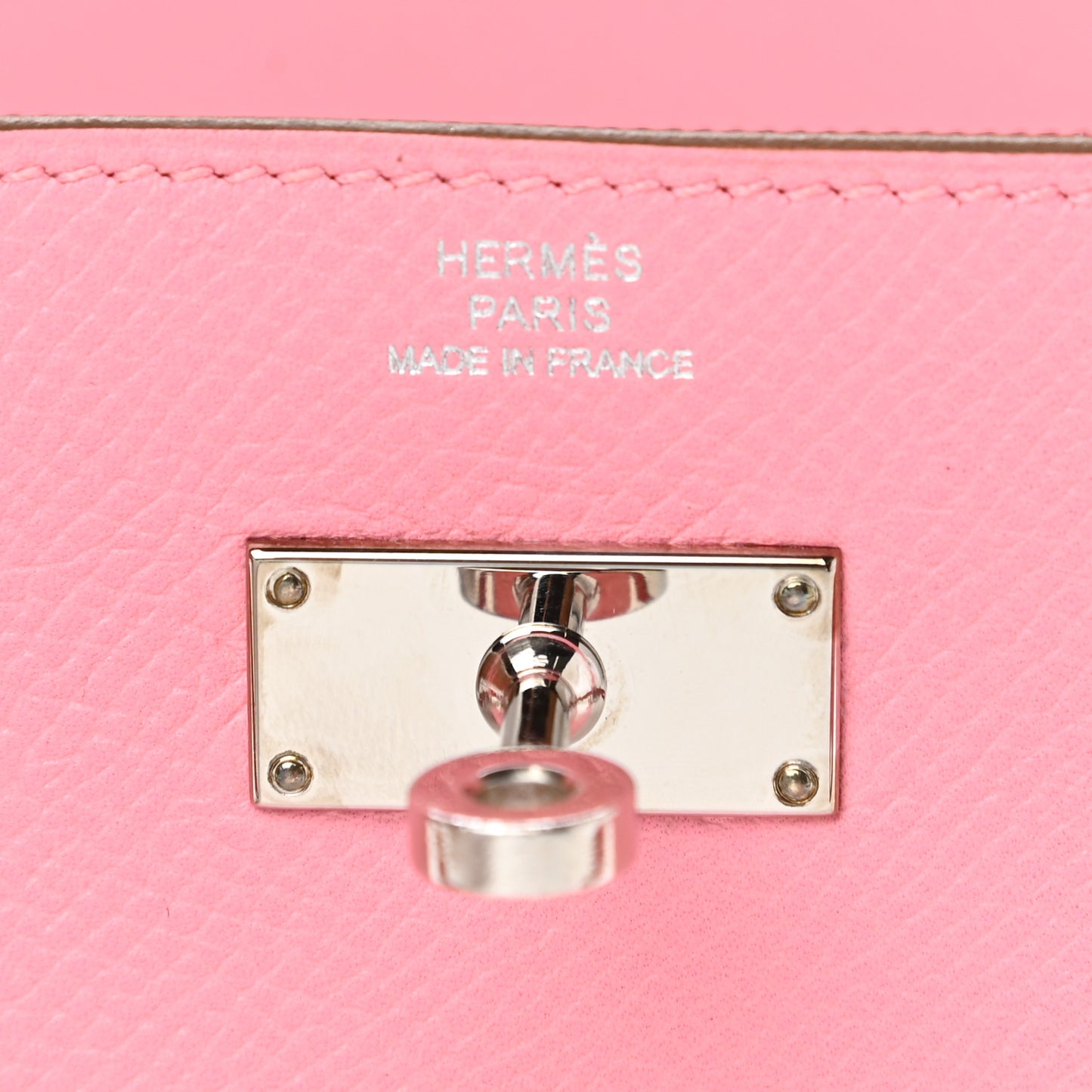 Epsom Kelly Longue Wallet Rose Confetti