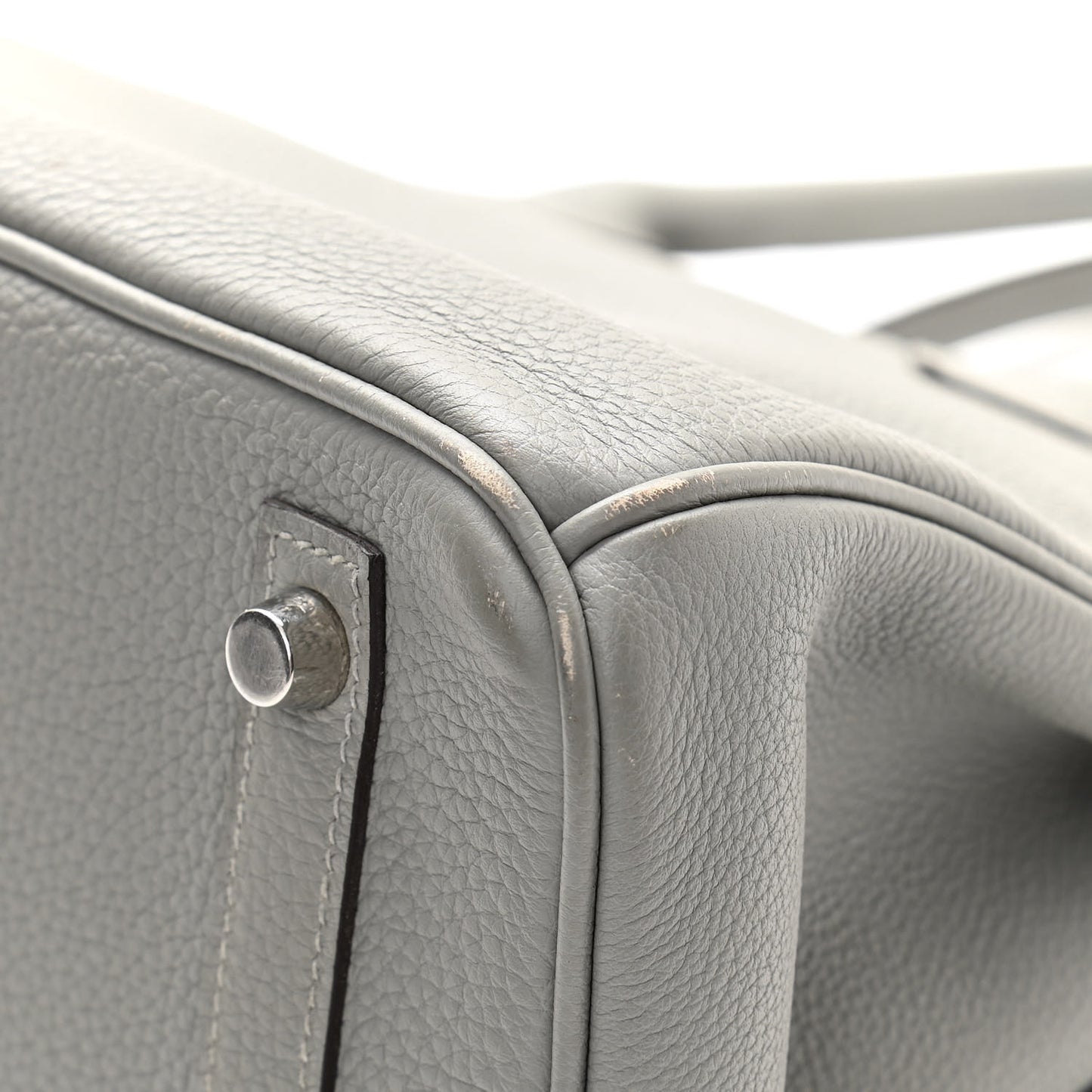 Togo Birkin 30 Gris Mouette
