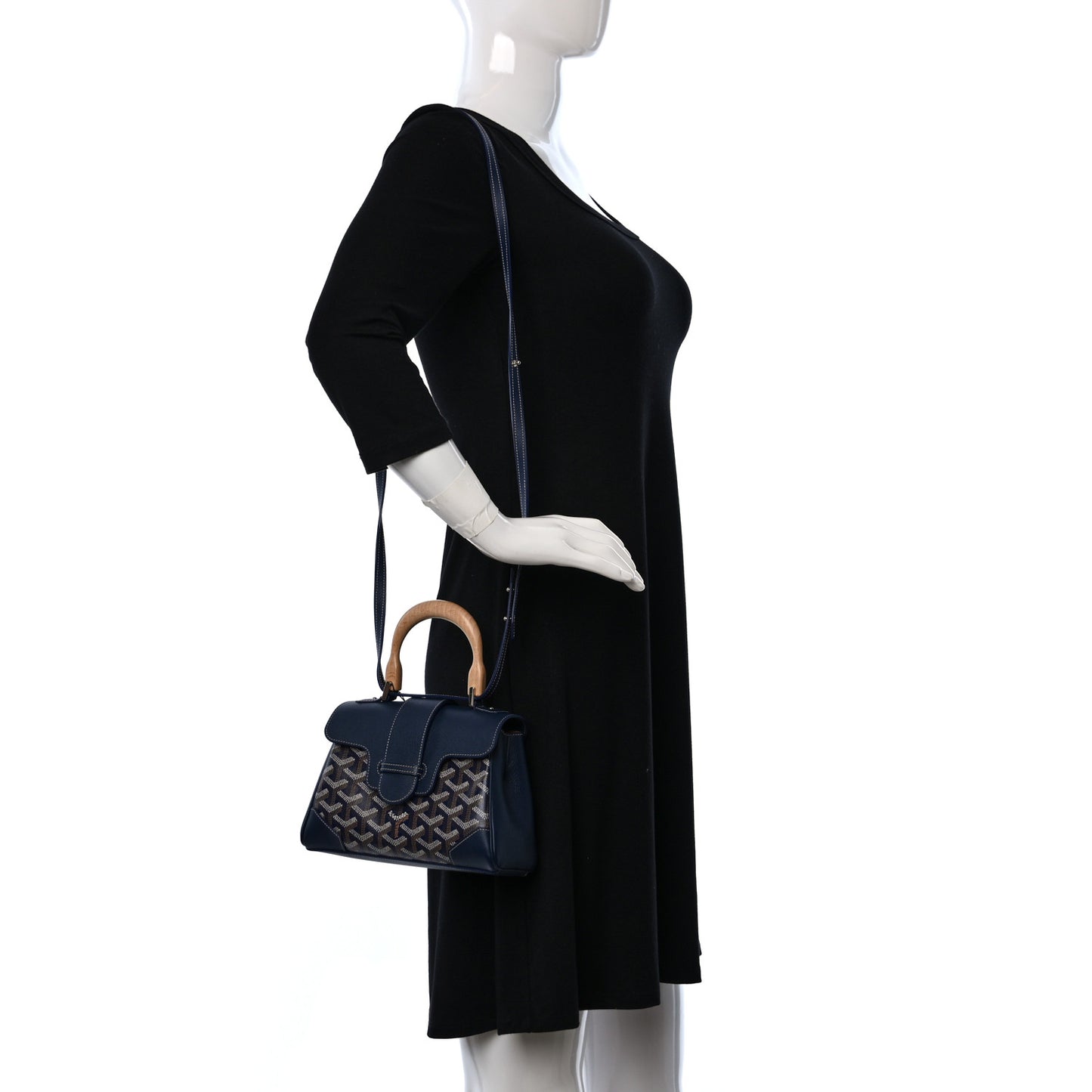 Goyardine Saigon Mini Navy
